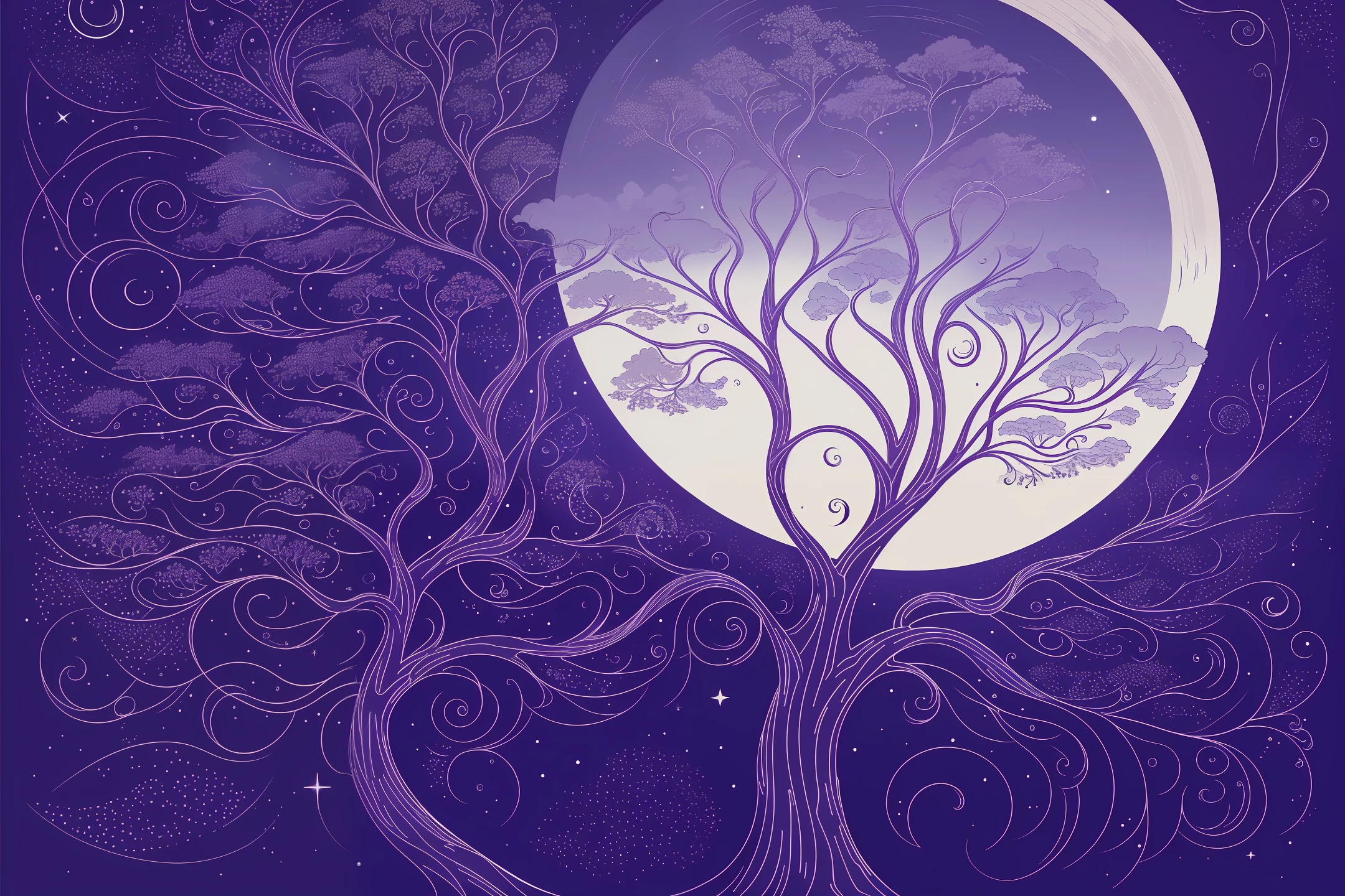 {masterpiece} Description: A perfect work of art to print on a T-shirt, combining style and visual impact. The image features a breathtaking nightscape, with a bright moon illuminating the scenery. In the center, a solitary tree stands out, with twisted branches and delicate leaves. The silhouette of the tree contrasts with the starry sky, creating a mysterious and enchanting atmosphere. The color palette is composed of soft shades of blue, purple and silver, conveying serenity and tranquility. This masterpiece is sure to impress with its artistic and timeless design, being perfect for a t-shirt that combines elegance and originality. (Width: 1080, Height: 720, Method: DPM2++SDE, Steps: 25, CFG Scale: 8, Seed: 54321, Upscale: 3)
Tags: Masterpiece, Print, T-shirt, Landscape, Night, Moon, Tree, Twisted branches, Silhouette, Starry Sky, Mystery, Charm, Color palette, Blue, Purple, Silver, Serenity, Tranquility, Artistic Design, Elegance, Originality. --auto --s2