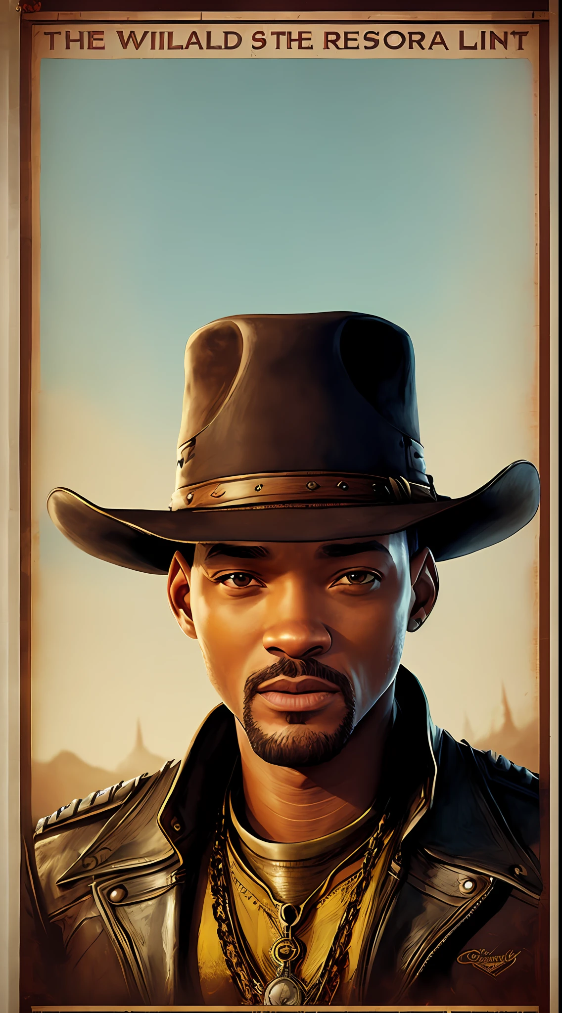 Will Smith from Wild Wild West, vhs effect, (poster:1.6), poster on wall, nostalgia, movie poster,
western movie
(skin texture), intricately detailed, fine details, hyperdetailed, raytracing, subsurface scattering, diffused soft lighting, shallow depth of field, by (Oliver Wetter)
trending on CGSociety, Intricate, High Detail, Sharp focus, dramatic, photorealistic painting art by greg rutkowski