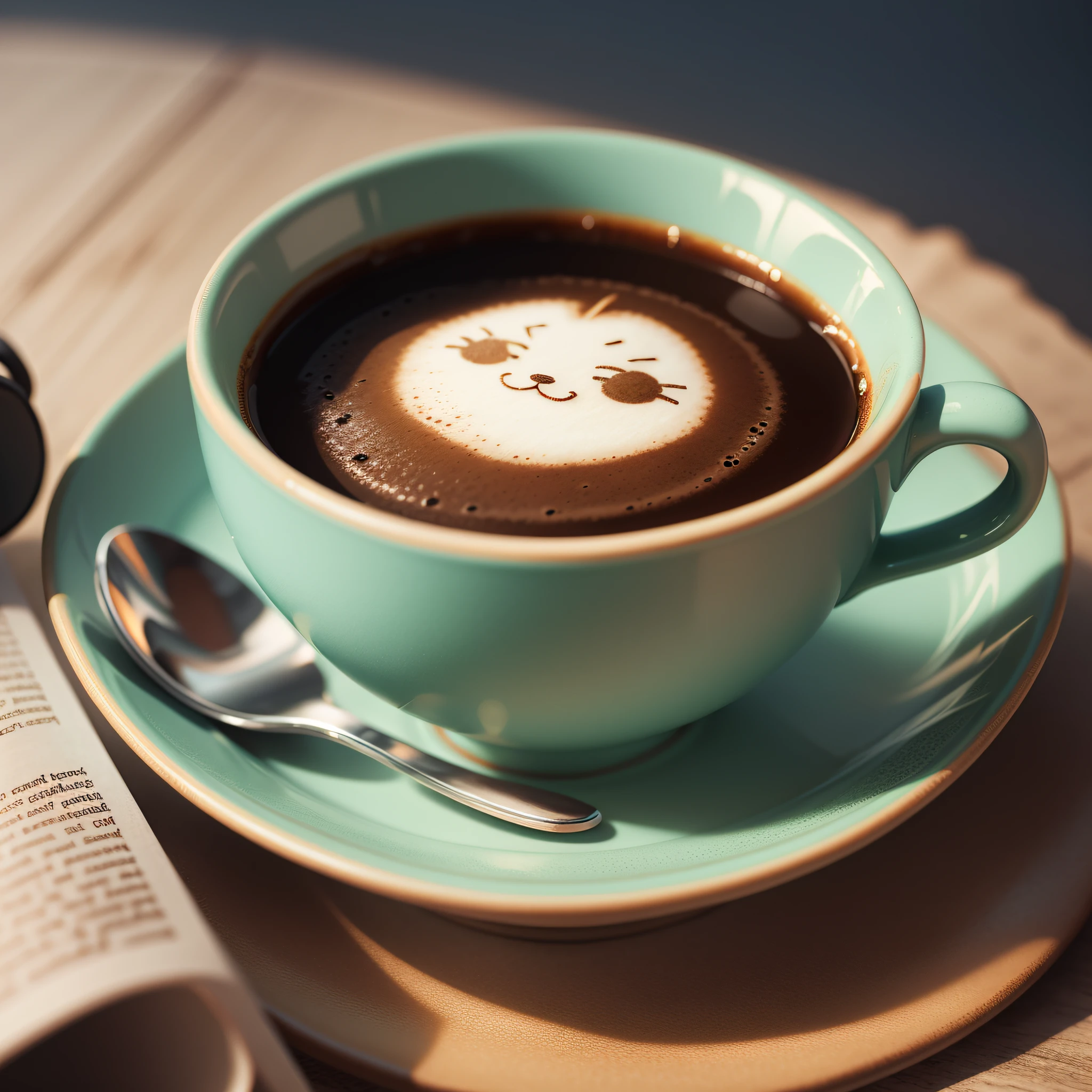 a cute storybook coffee cup --auto --s2