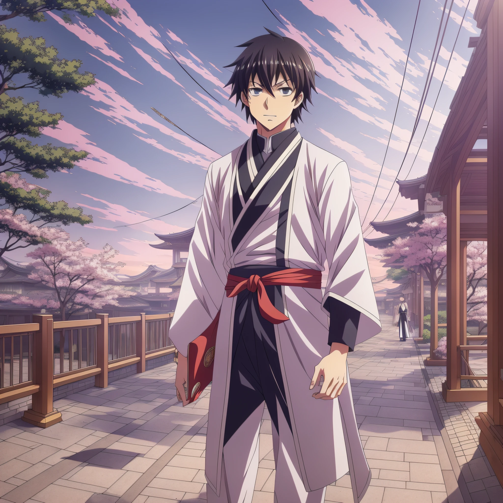 Genshin, Kazehara Manyo, male, anime