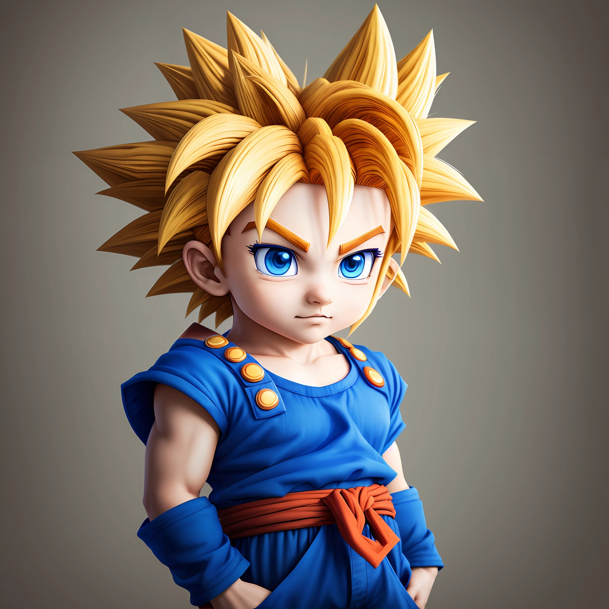Create Goku child mixed with super mario --auto --s2
