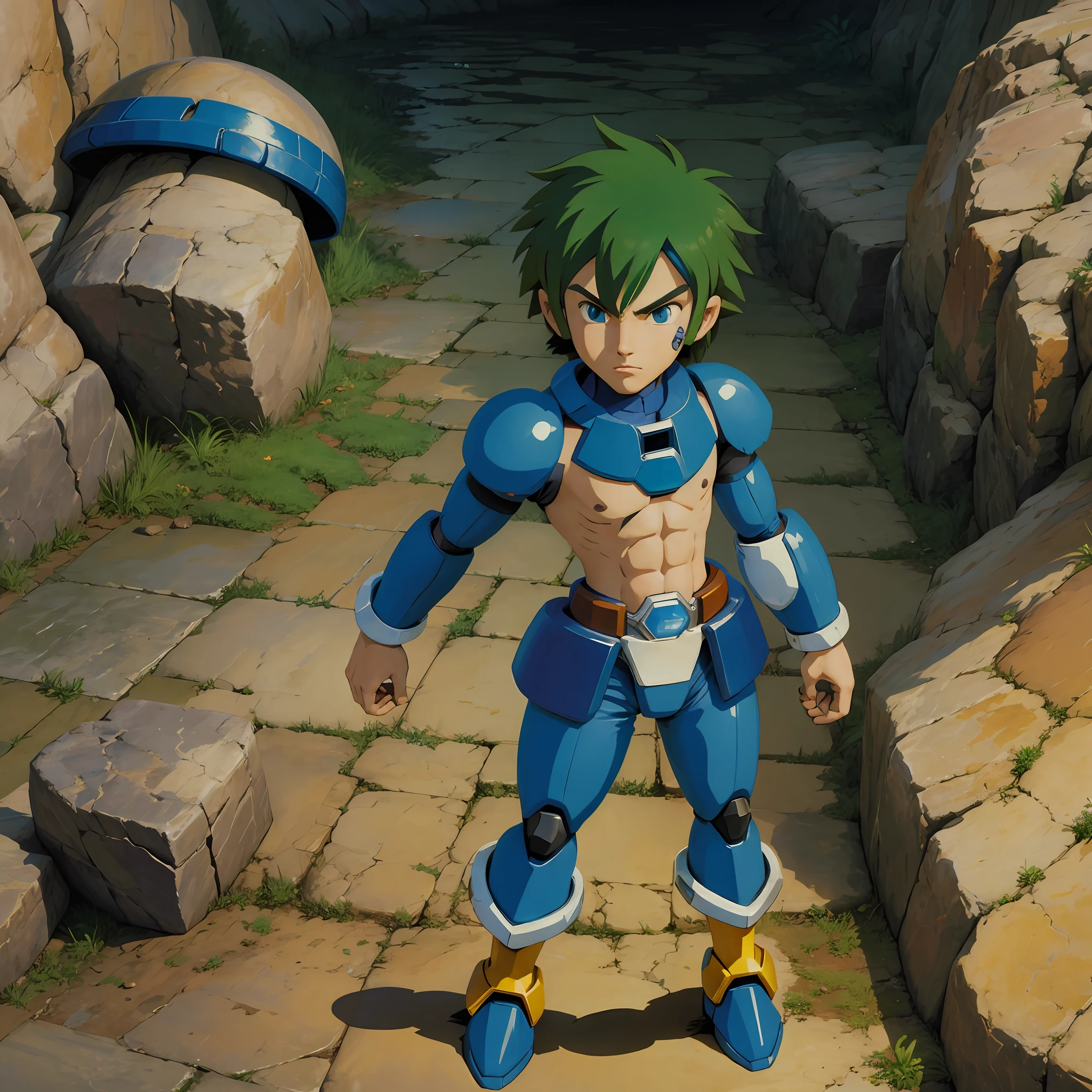 Create mixed link with Megaman 2d