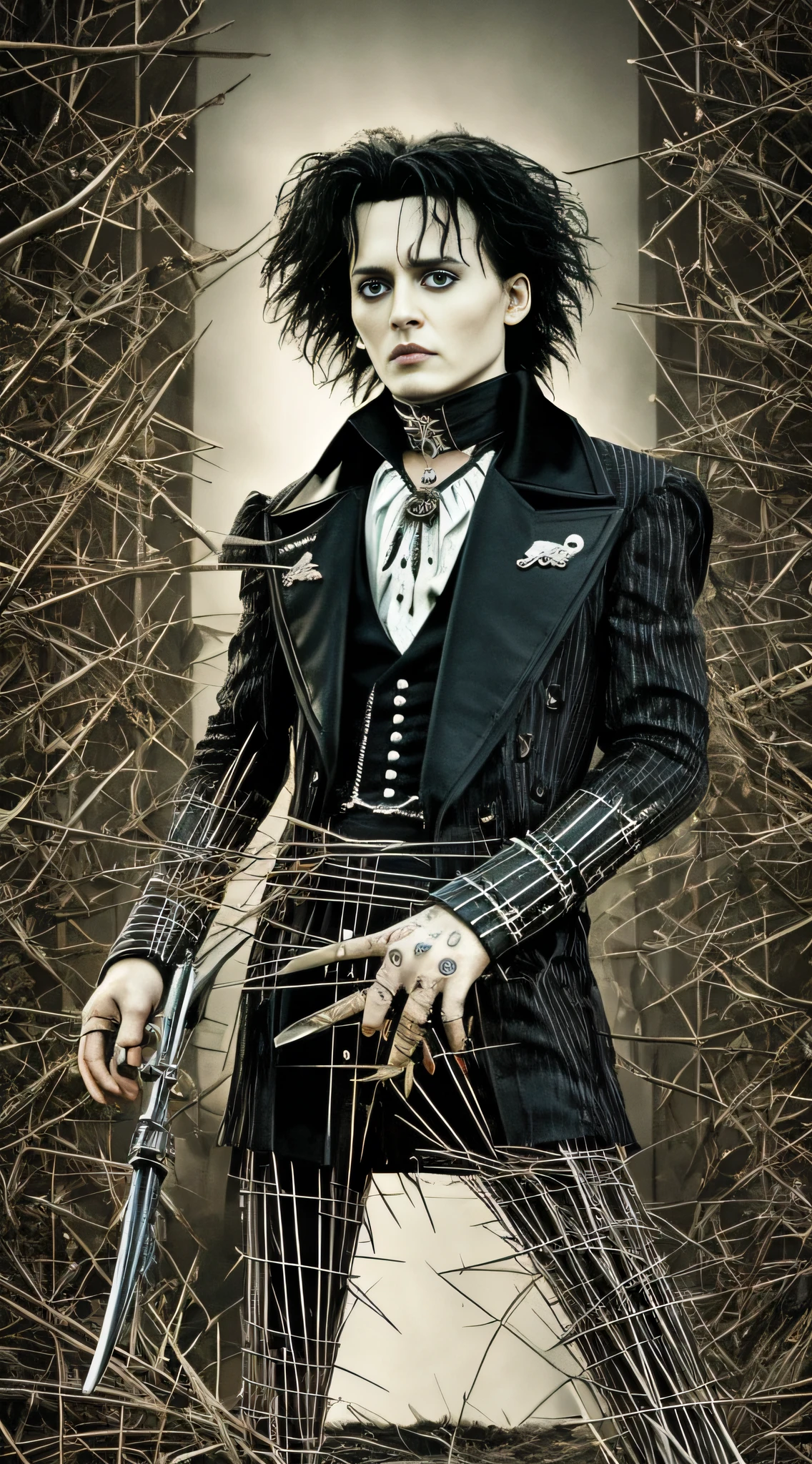 Masterpiece, Johnny Depp, Edward Scissorhands, movie stills