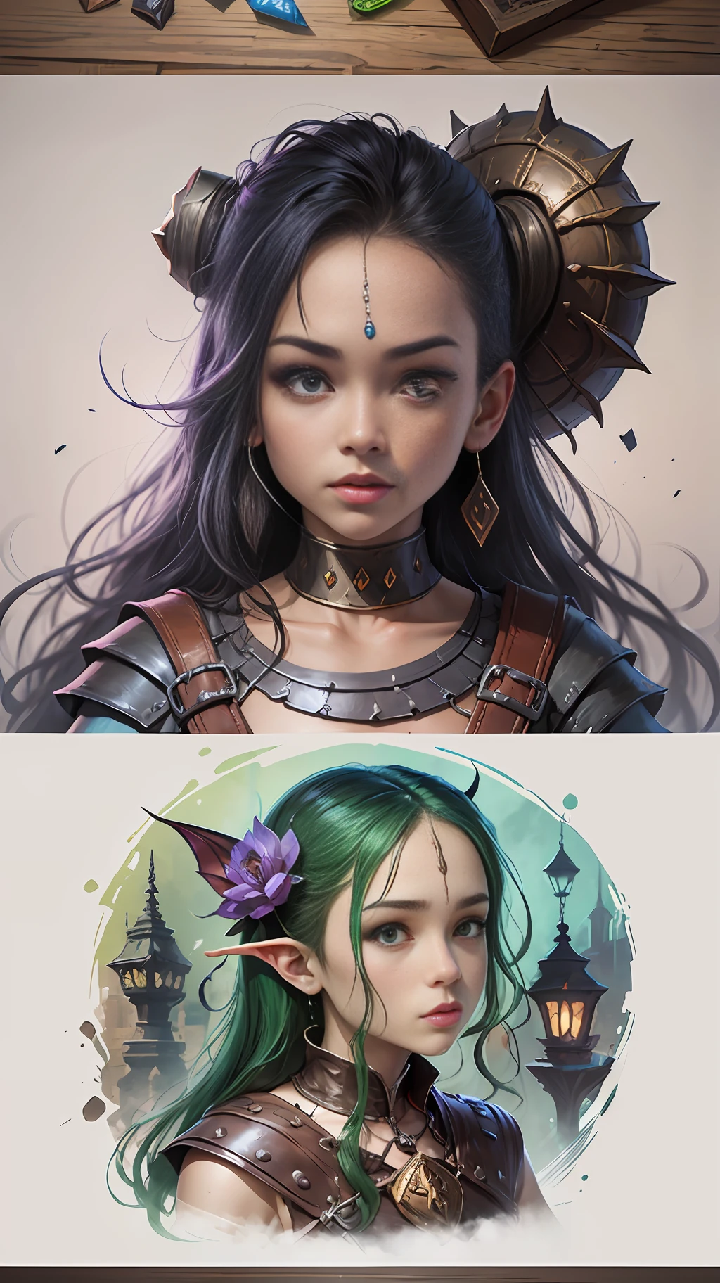 Create art to print on "Dungeon & Dragons" club T-shirts --auto --s2