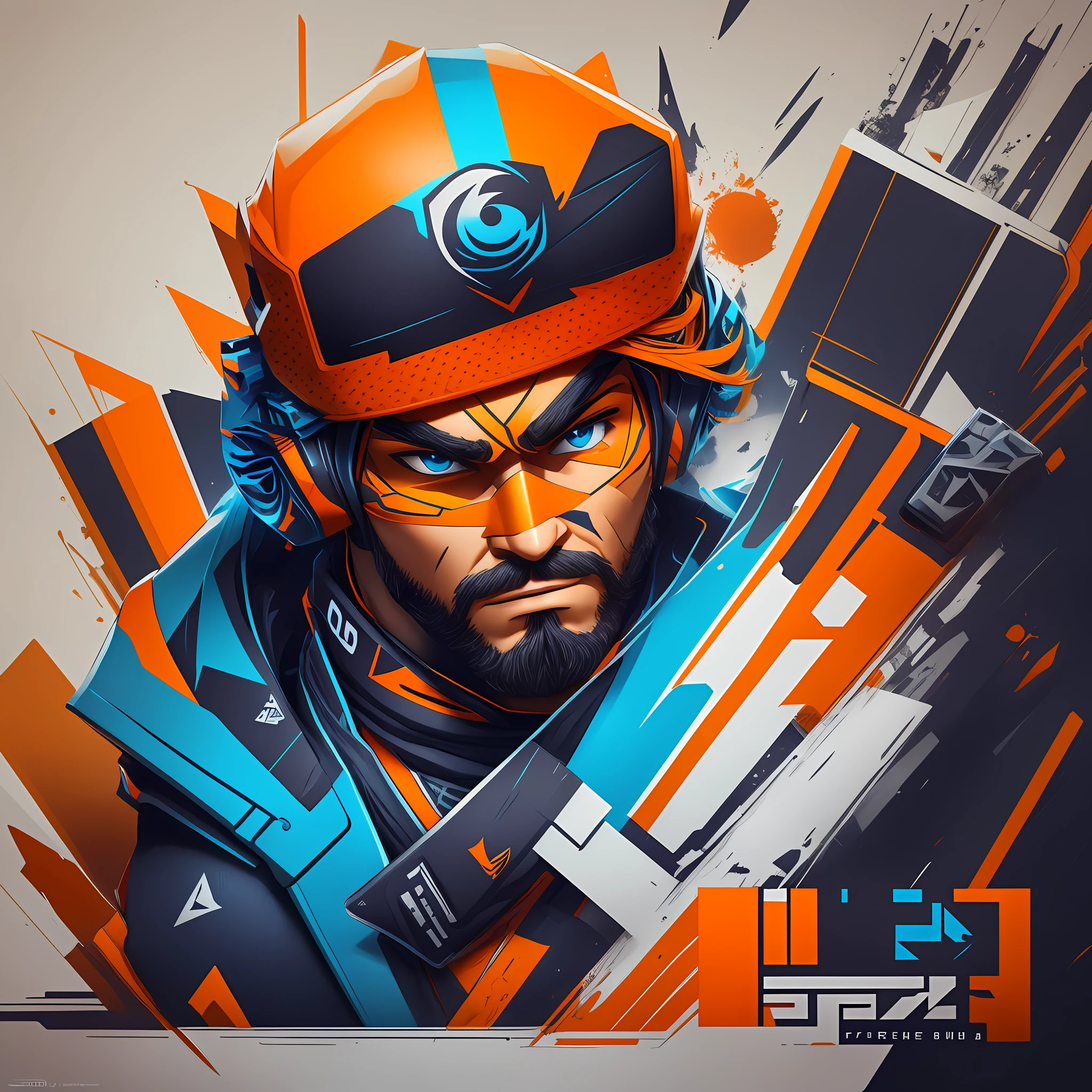 "Imagine a modern, dynamic logo that combines typographic and visual elements to represent "Piva" as a gamer and his passion for CS:GO on his Twitch channel. Design an eye-catching typographic logo that incorporates the name "Piva" into a stylized, bold font. Experiment with different font styles and effects for a unique and recognizable look. To add a CS:GO-related touch, it incorporates iconic elements from the game, such as an iconic weapon or a fragmentation grenade, in a stylized and stylized way. Consider merging the letters of the name "Piva" with these elements to create an integrated and distinctive design. Use a vibrant, bold color palette that makes the logo stand out. Orange, blue, or red shades are common choices, but explore eye-catching combinations that reflect the player's personality and channel. Keep simplicity and readability in mind, making sure the logo is easily recognizable and adaptable to different sizes and formats. Imagine how it will look on the Twitch interface, thumbnails, and other online spaces. With all this in mind, he creates a logo image that captures the essence of Piva as a CS:GO player and his identity on his Twitch channel, conveying his passion and professionalism." --auto --s2