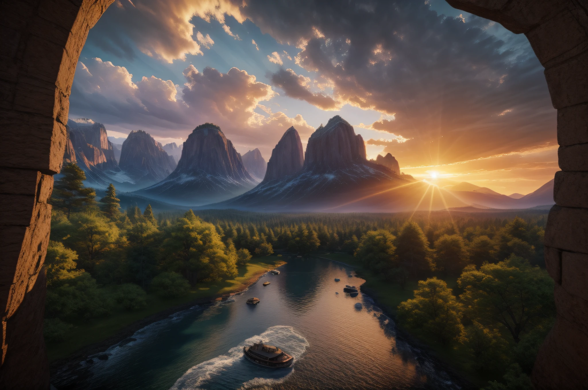 masterpiece, best quality, high quality, extremely detailed 8k CG unit wallpaper, depth of field, HDR, photorealistic, extremely detailed, intricate, high detail, galaxy, sun