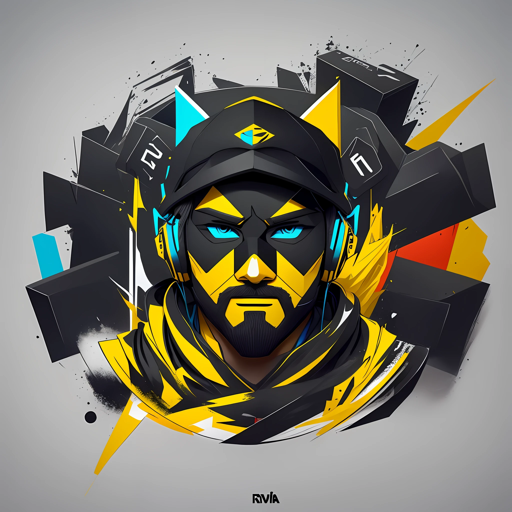 "Imagine a modern and stylish logo for the player "Piva" and his Twitch channel focused on the game "CS:GO". Create a minimalist image that stands out with bold, vibrant colors. Use a bold, stylish font, such as "Arial Black" or "Impact," to highlight the name "Piva." --auto --s2