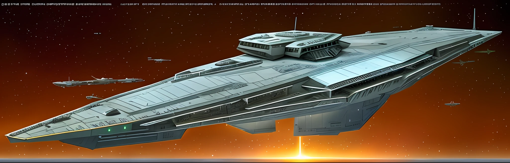 a diagram of a star wars ship with all its parts labeled, stardestroyer in the background, star wars architecture, star destroyers, star destroyer, imperial star destroyer, sulaco star destroyer drop ship, interior of a star destroyer, star wars concept art, megastructure, coruscant, epic megastructure, blueprint of a spaceship, star wars setting