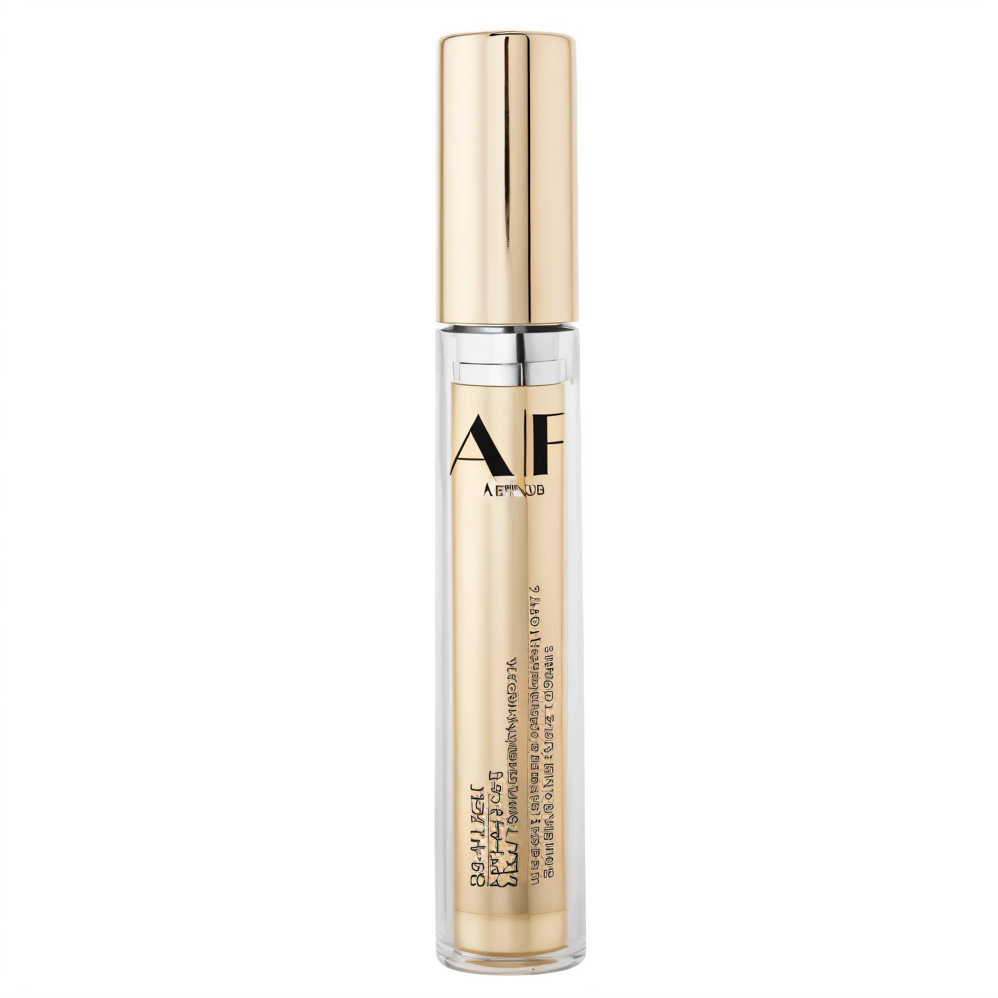 a bottle of a white and gold lip gloss, by Alfred Jensen, face, detailed af, 💋 💄 👠 👗, f / 3 2, f/2 8, femme, full face, fa, f / 2 0, afofuturism, afp, alf, autofocus, a blond, f / 2 4, a radiant, an art deco