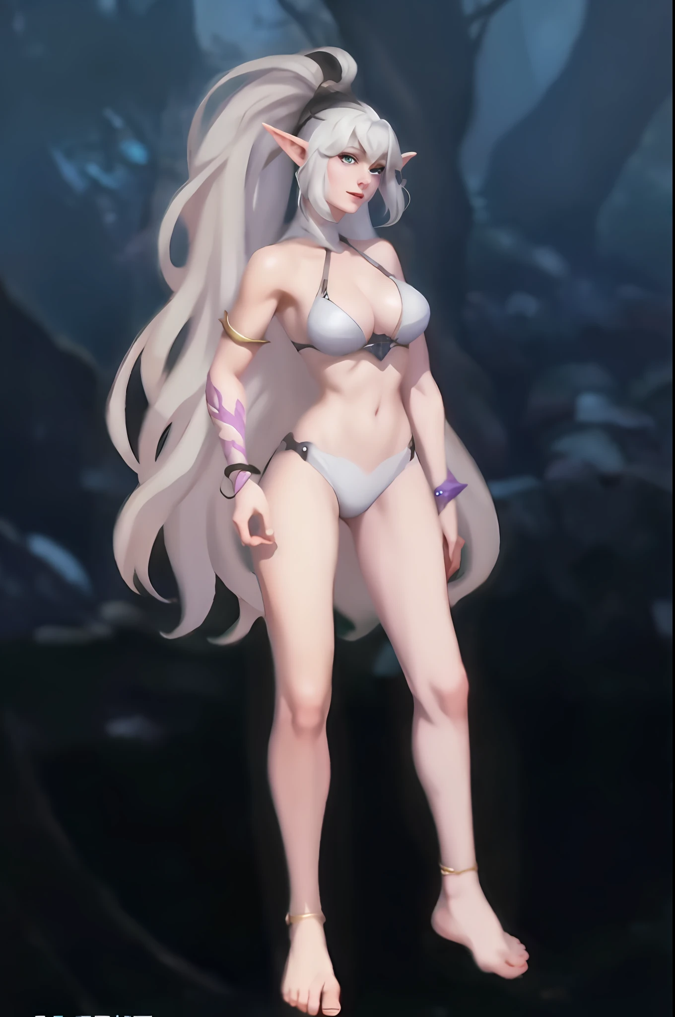 Night elves in Dungeons and Warriors