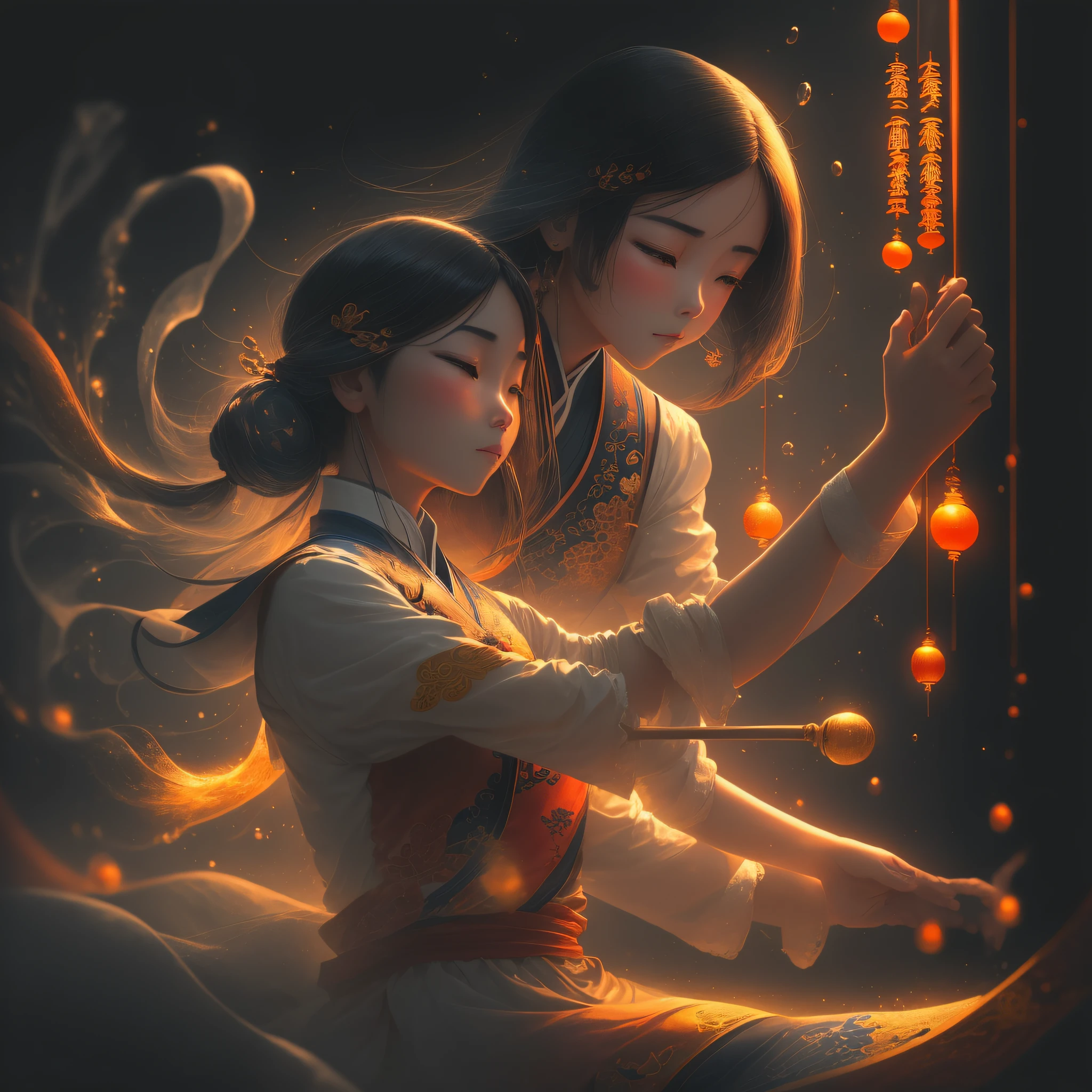Qi (chi) - the vital energy in traditional Chinese medicine, which flows through the body in meridians and is considered the basis of health and vitality. --auto --s2