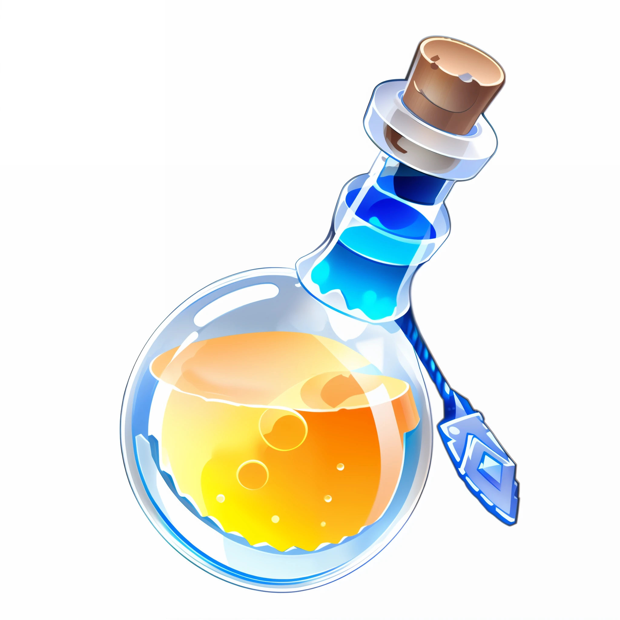 a bottle,gamebottle,no humans,still life,transparent,white background,reasonable structure,game icon,(2d ),