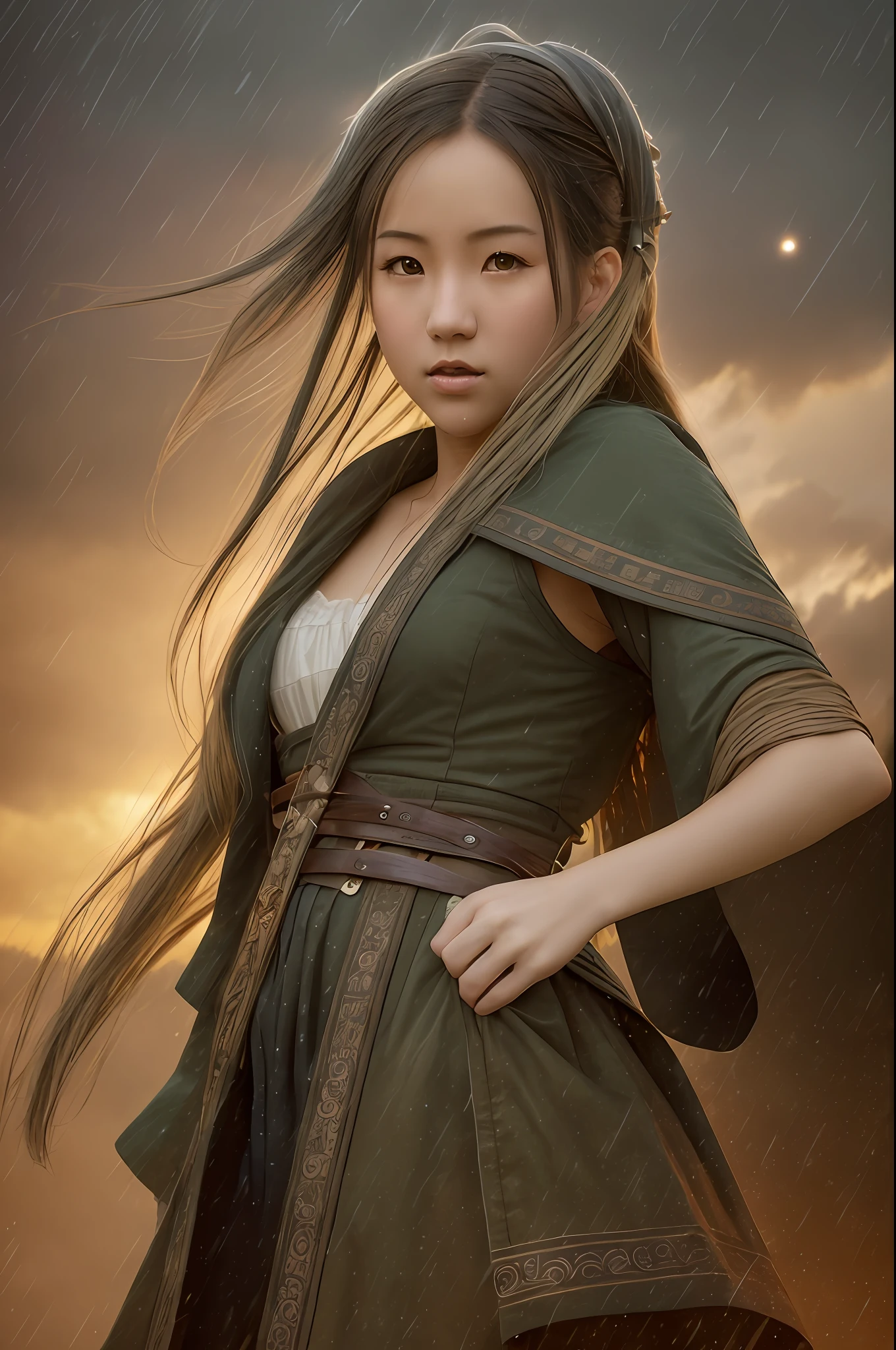 Amai Liu, 18 years old, masterpiece, best quality, cinematic photo, digital illustration by Jeremy Lipking,
innocent 24yo anime priestess, asian,
pronounced feminine characteristics,
sexy princess,
blonde hair,
small breasts
healed face,
(stormy background),
steampunk style,
(8k, cinematic composition, photorealistic, sharp focus), elaborate background, cinematic, rule of thirds,
backlight,
film grain,
intricate details,
volumetric lighting,