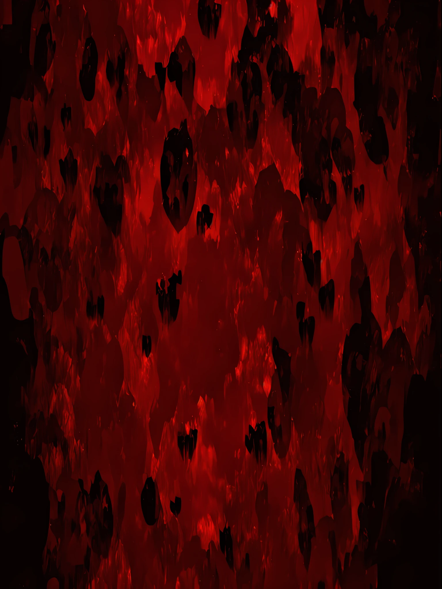 a close up of a red and black background with a lot of spots, blood red background, blood splatter background, hell background, rich decaying bleeding colors, scarlet background, black and red background, red color bleed, monochrome and red color bleed, rain red color bleed, horrific background, deep red background, light spatter of blood, red and black colors