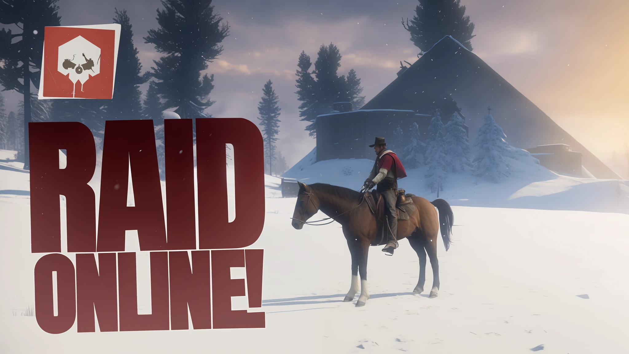 a close up of a person riding a horse in a snowy field, rdr 2 mod, [ red dead ], in red dead redemntion 2, red dead redemption 2, red dead redemption2, red dead redemption art style, red dead redemption, in red dead redemption 2, rockstar games, dead redemption, rdr2, an epic western, online, gameplay video