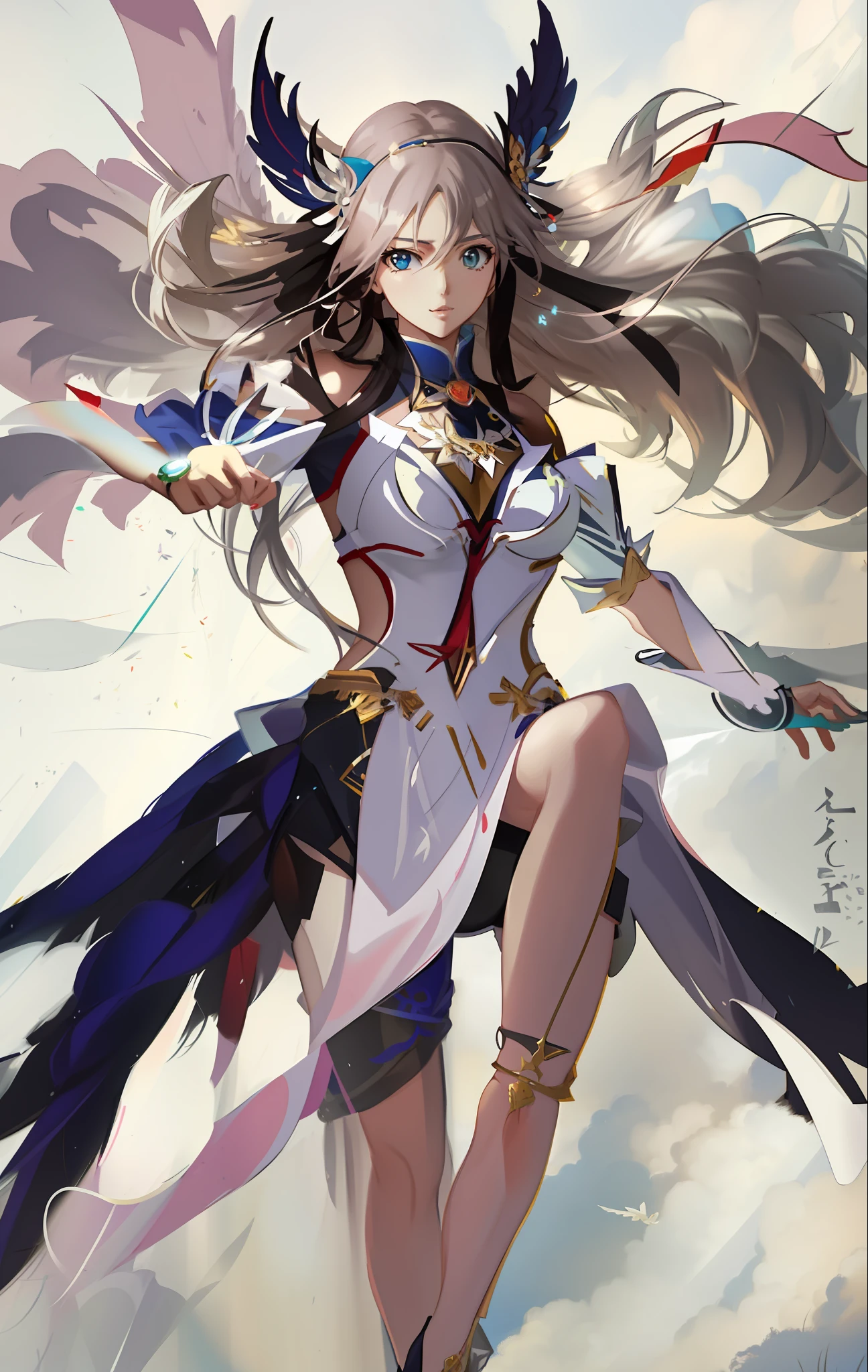 anime - style illustration of a woman with long hair and a bird on her shoulder, style artgerm, artgerm style, extremely detailed artgerm, artgerm lau, artgerm on artstation pixiv, ig model | artgerm, artgerm detailed, artgerm art, style of artgerm, in style of artgerm