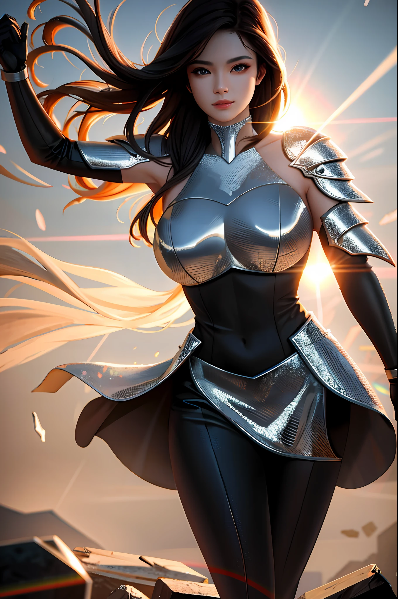 masterpiece, best quality, high quality, High definition, High quality texture, High quality shadow, high detail, realistic, Cinematic Light, sidelighting, Lens Flare, Ray tracing, sharp focus,