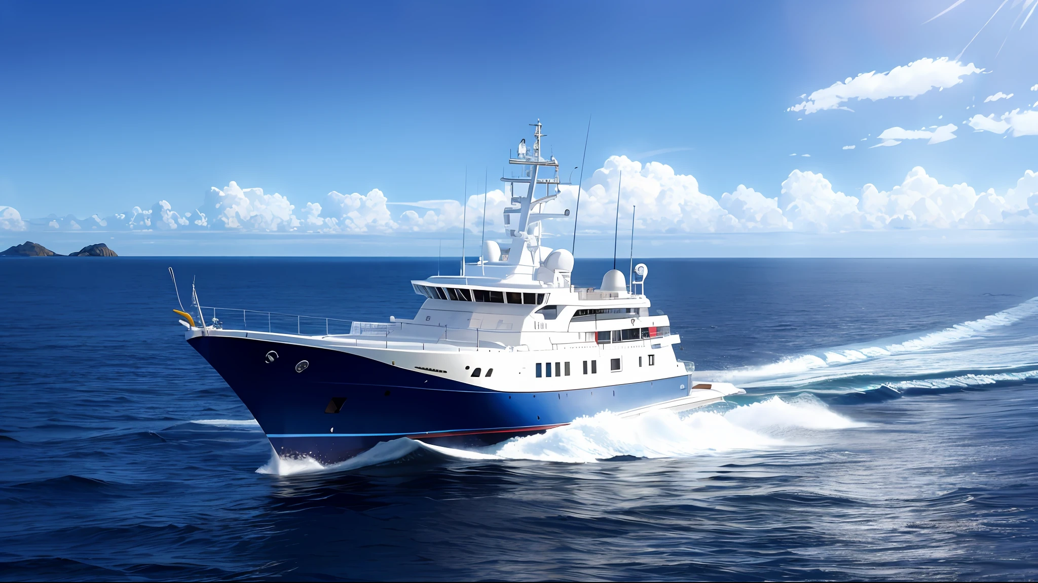 High quality, realistic, deep sea, boats, aircraft,