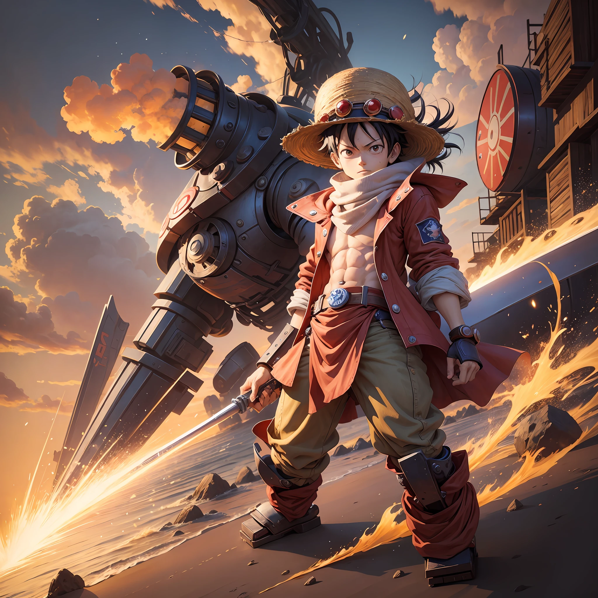 Mech Luffy --auto --s2