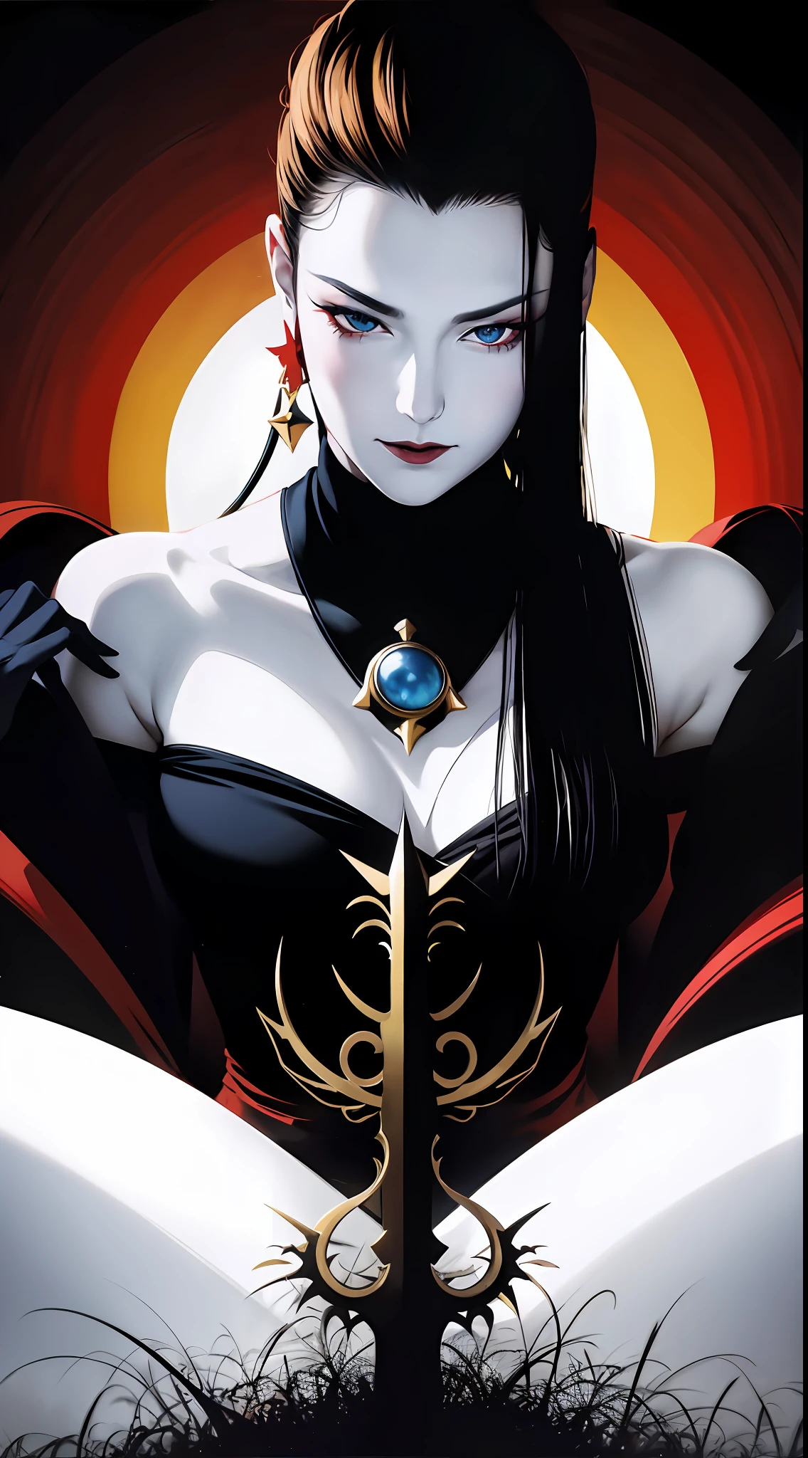 Dark Fantasy Movie Poster, Bauhaus,