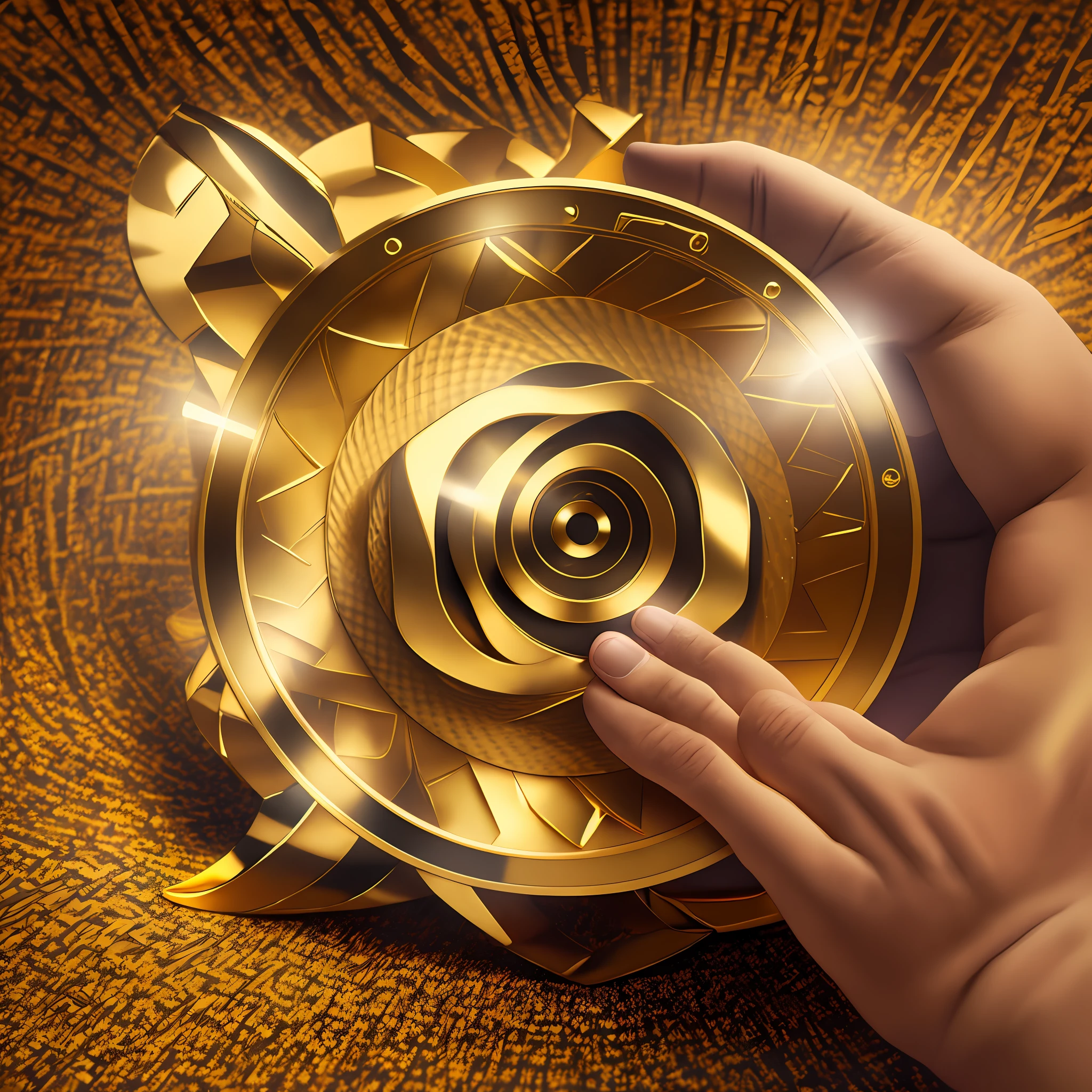 create a golden logo of the video production company TonyFilmes --auto --s2