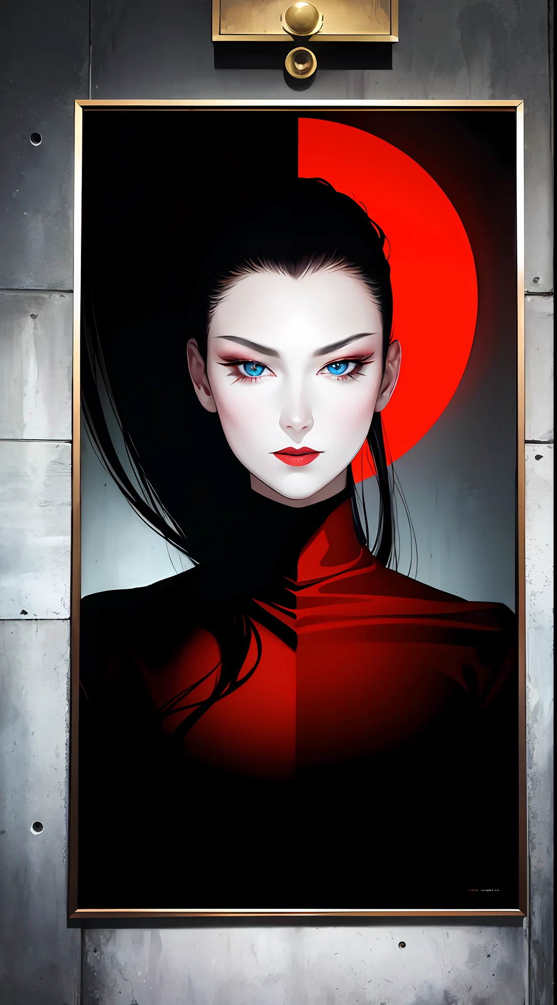 Dark Fantasy Movie Poster, Bauhaus,