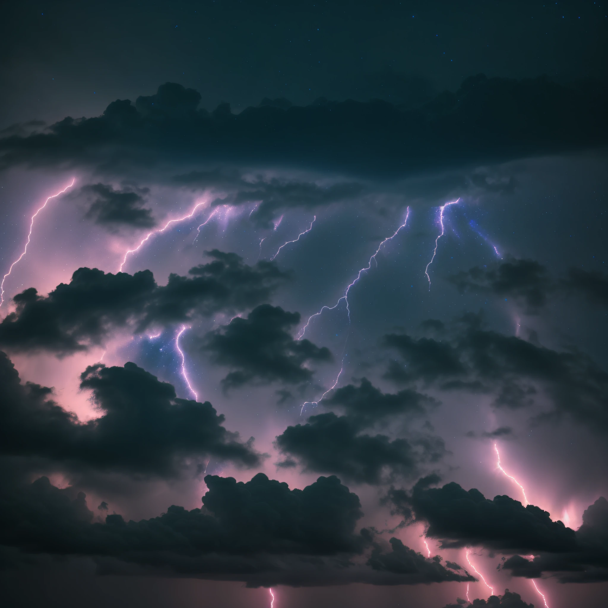 Galaxy effect, thunderstorm weather