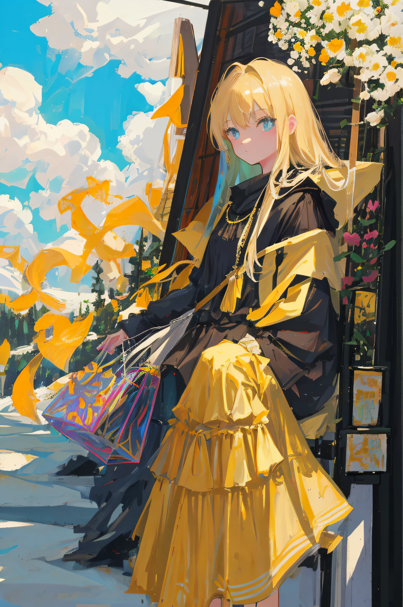 High resolution, original, very detailed wallpapers, looking at the viewer, 1girl, solo, portrait, masterpiece, the best quality