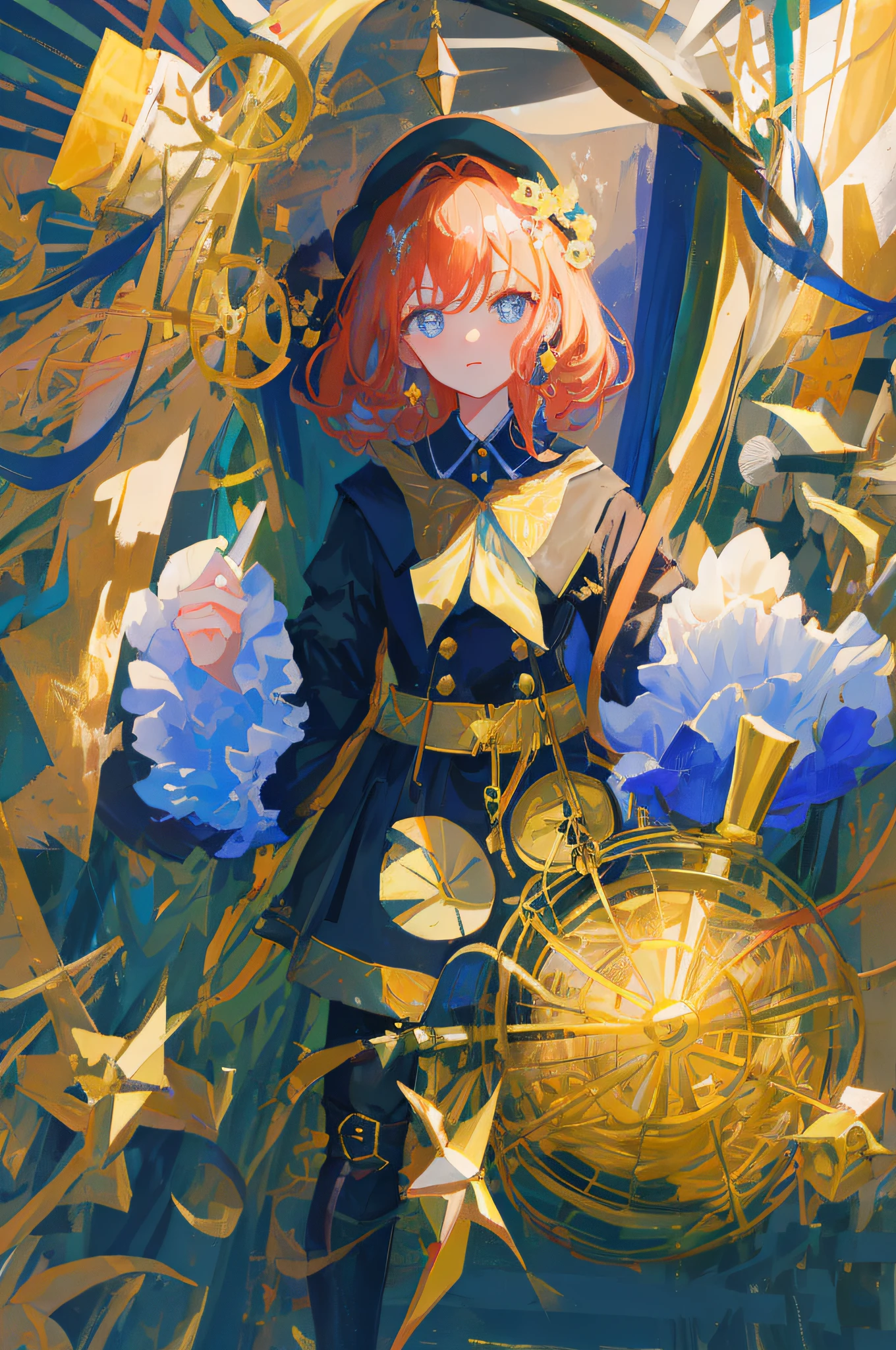 High resolution, original, very detailed wallpapers, looking at the viewer, 1girl, solo, portrait, masterpiece, the best quality