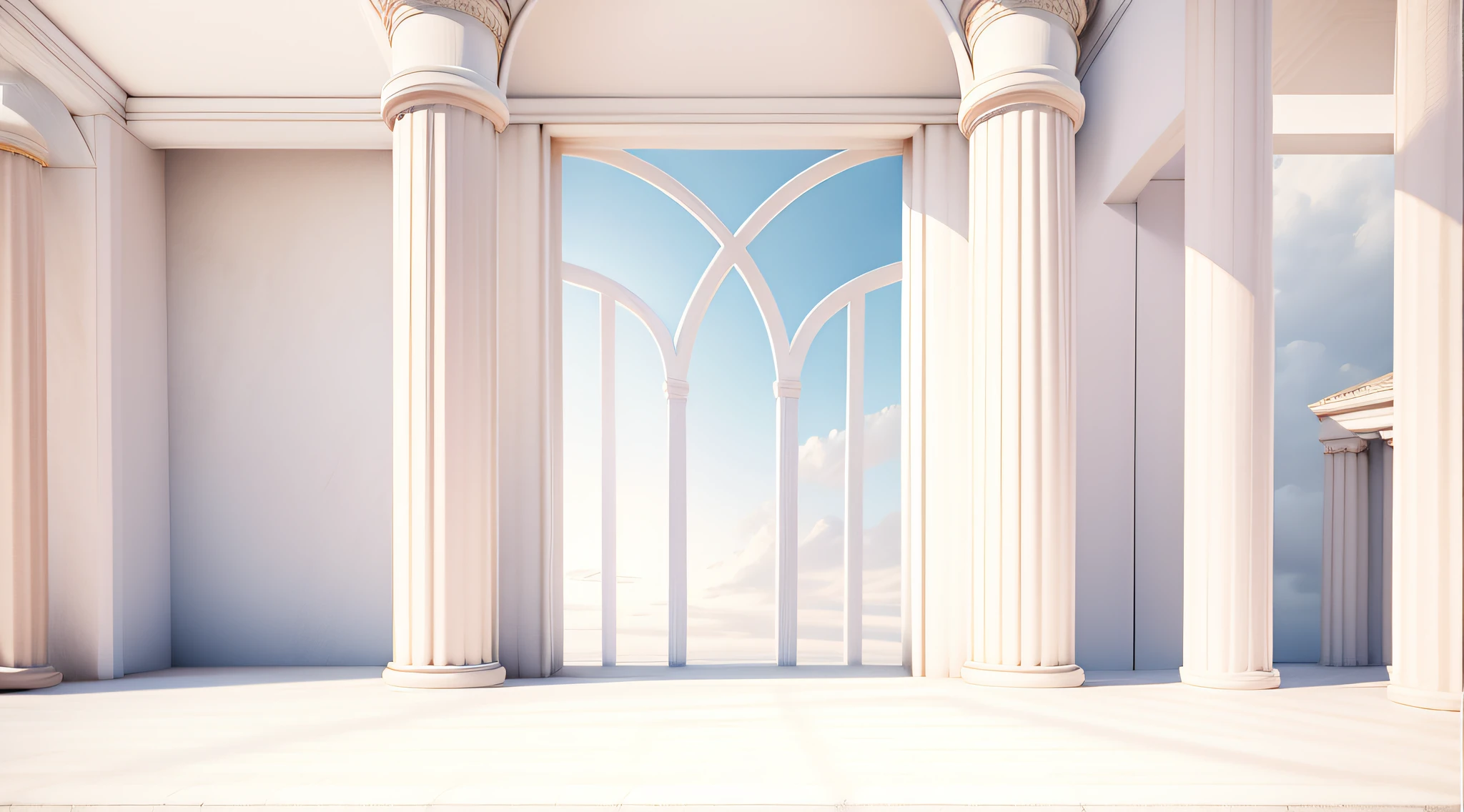 Buildings with windows, balustrades on windows, columns, neoclassical compositions, neoclassical compositions, high columns, columns, elegant compositions, large columns, temples, neoclassical compositions, cartouche decorations, neoclassicism, neoclassicism, neoclassicism, organs, silos, colonnades