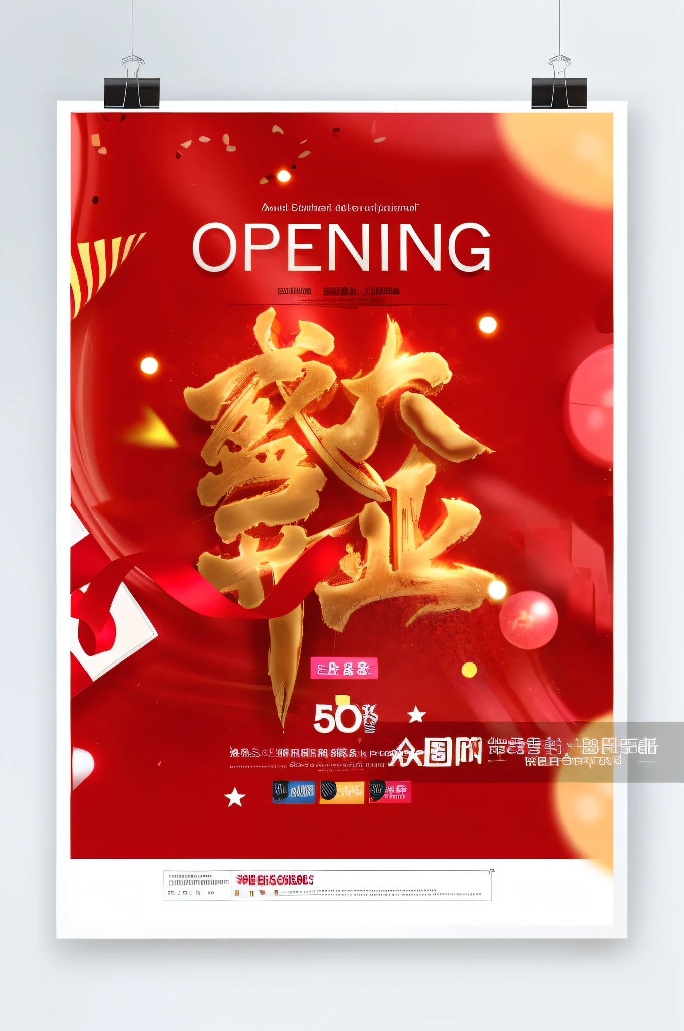 a close up of a poster with a chinese character on it, opening, opening shot, poster, poster design, poster background, trending on cgstation, welcoming, golden chinese text, advertisement poster, opening scene, official artwork, a poster, trending at cgstation, commercial banner, poster illustration, exciting, 中 元 节, opening door, portal opening