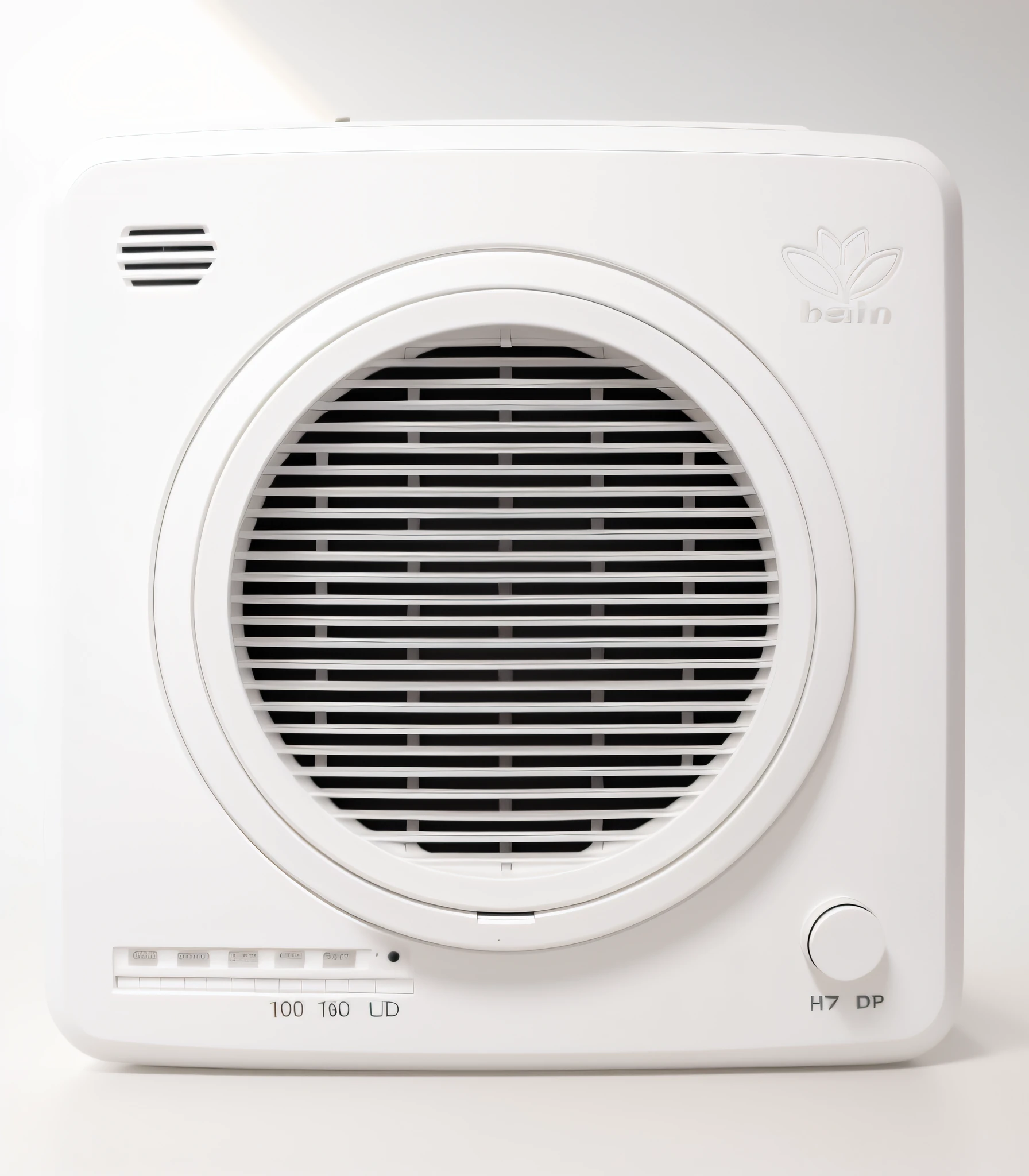 White air conditioner close-up on blue background, stereoscopic icon, mobile app icon, aluminum alloy texture, gray knob, microsomsome, 1080p, 1 0 8 0 p, 1 2 0 0 dpi, 1200 dpi, 720p, 7 2 0 p, 4 8 0 p, 480p, digital art h 9 6 0, 8k h 768 --auto --s2