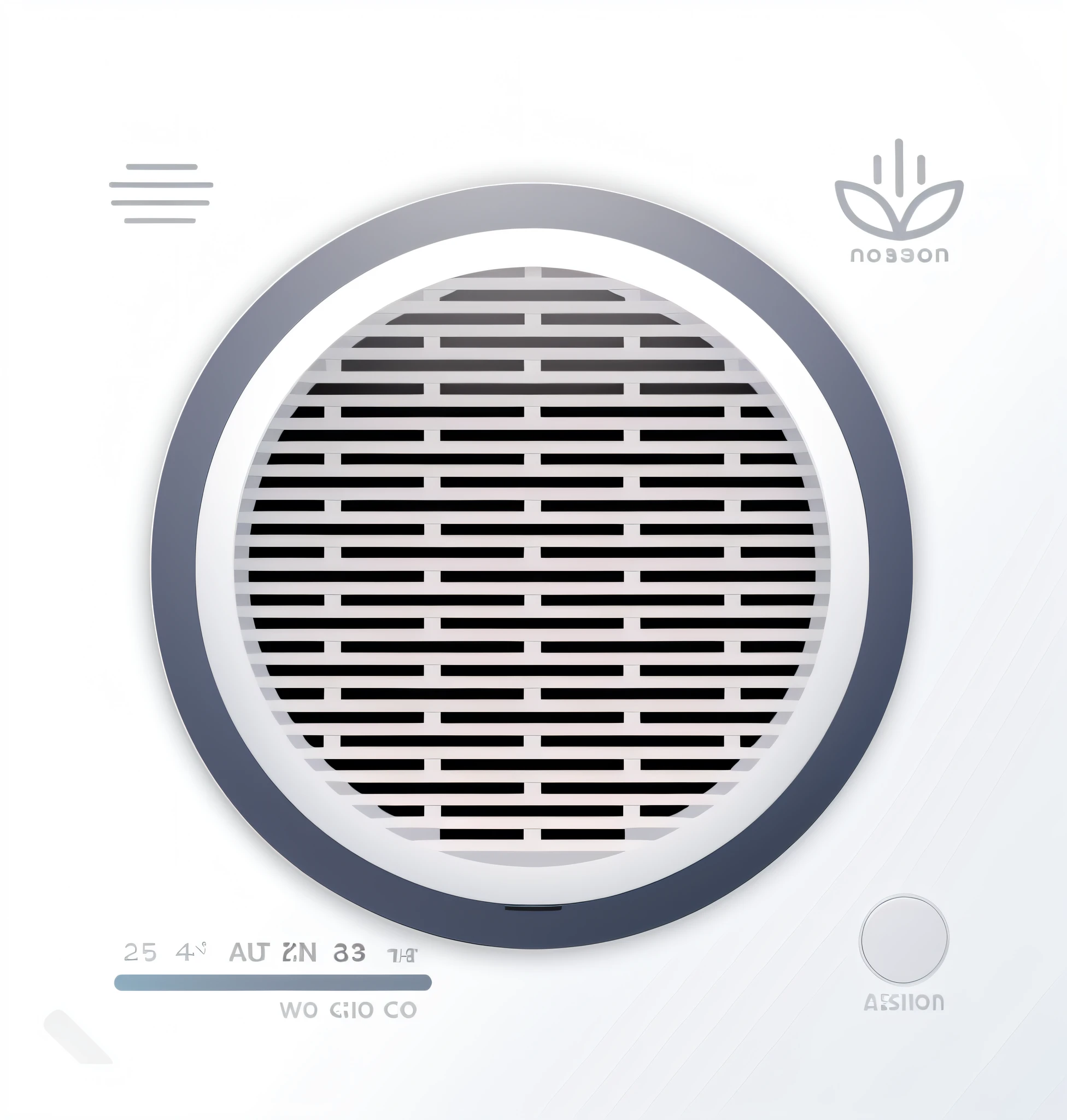 Mobile app icon, flat vector icon, white icon on white background, clear details, digital icon, soft blue edge, rounded square --auto --s2