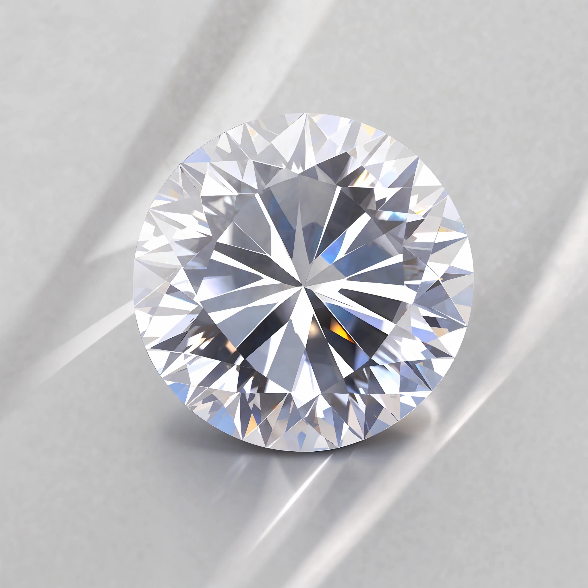 White zircon, shiny, round shape, angle, premium background