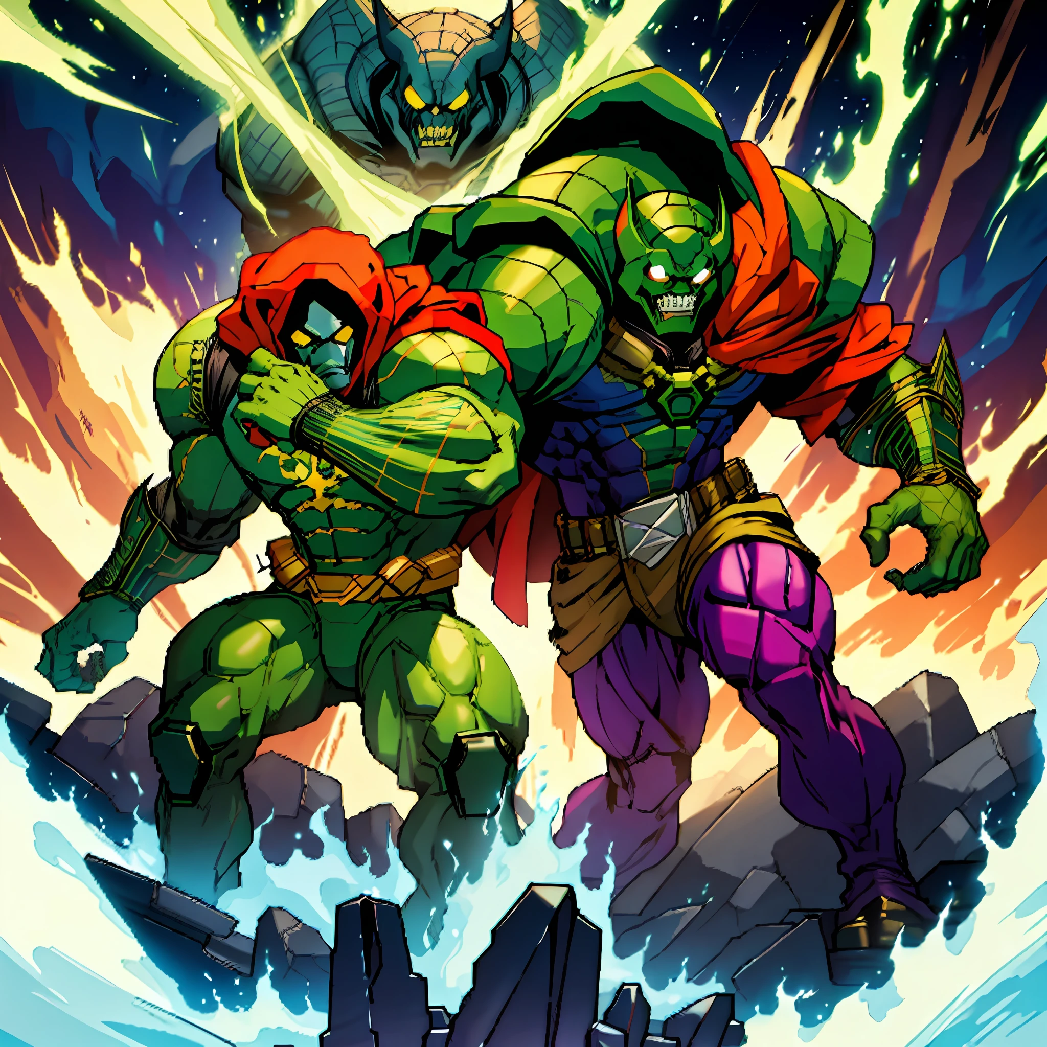Dr.doom vs Kang based on the Marvel films