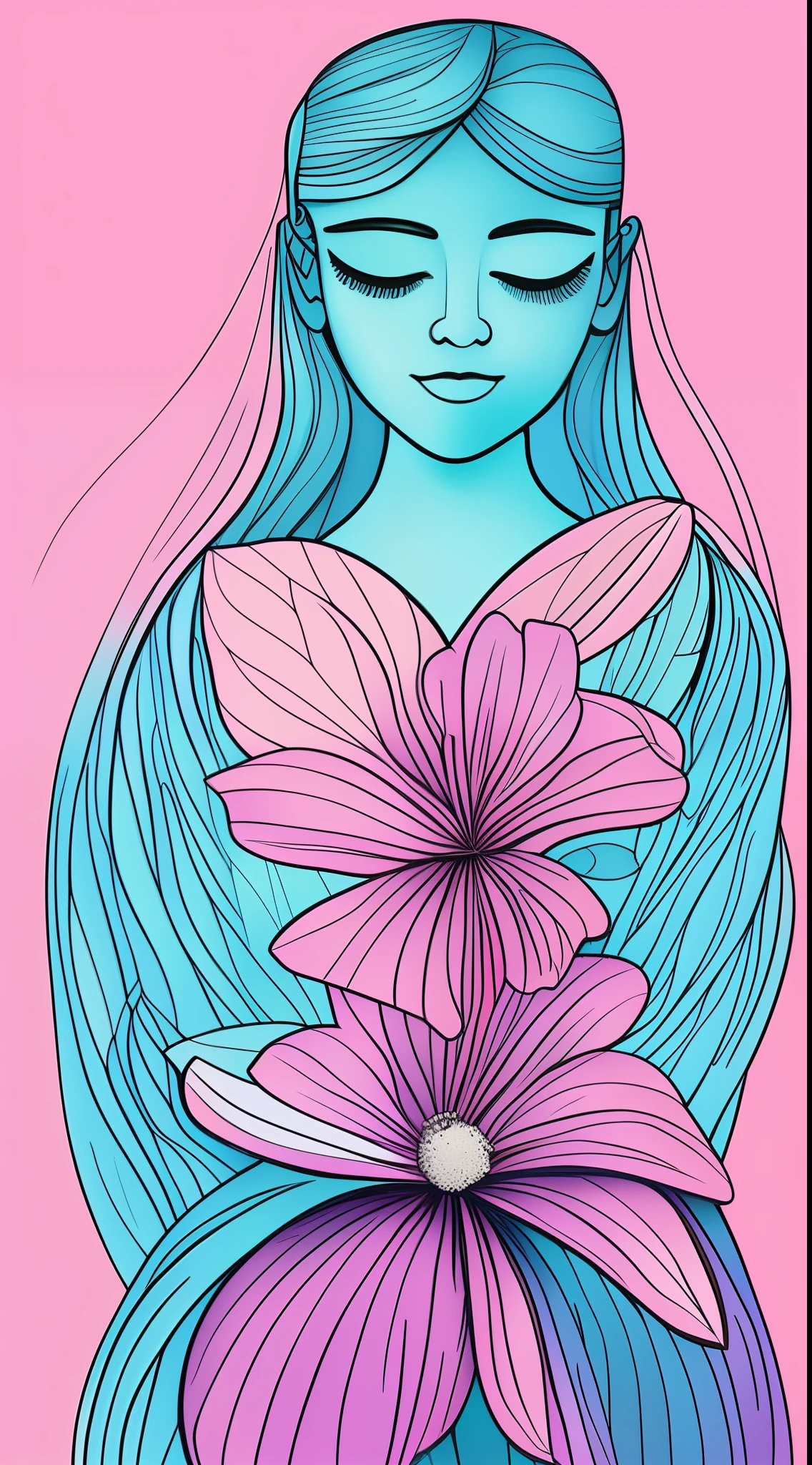{masterpiece} Description: A simple and bottomless masterpiece, ideal to print on a t-shirt and convey a minimalist and elegant style. The image features an abstract drawing of a stylized flower. With soft lines and delicate contours, the flower exudes delicacy and harmony. The subtle details give a touch of sophistication to the design, while the absence of background allows the flower to be the focal point. The choice of soft colors, such as shades of pink and white, adds a serene look to the work. This simple, bottomless masterpiece will be perfect for printing on a T-shirt, offering a modern and charming look. (Width: 1080, Height: 720, Method: DPM2++SDE, Steps: 25, CFG Scale: 8, Seed: 54321, Upscale: 3)
Tags: Masterpiece, Print, T-shirt, Simple, No bottom, Abstract drawing, Stylized flower, Soft lines, Delicate contours, Delicacy, Harmony, Subtle details, Sophistication, Soft colors, Pink, White, Serenity, Modern, Charming. --auto --s2