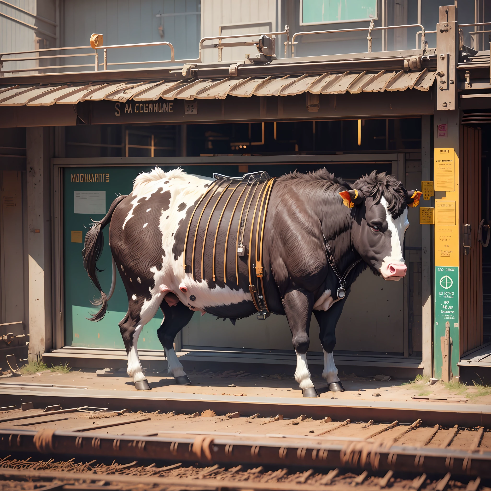 Mechanical construction, cattle --auto --s2