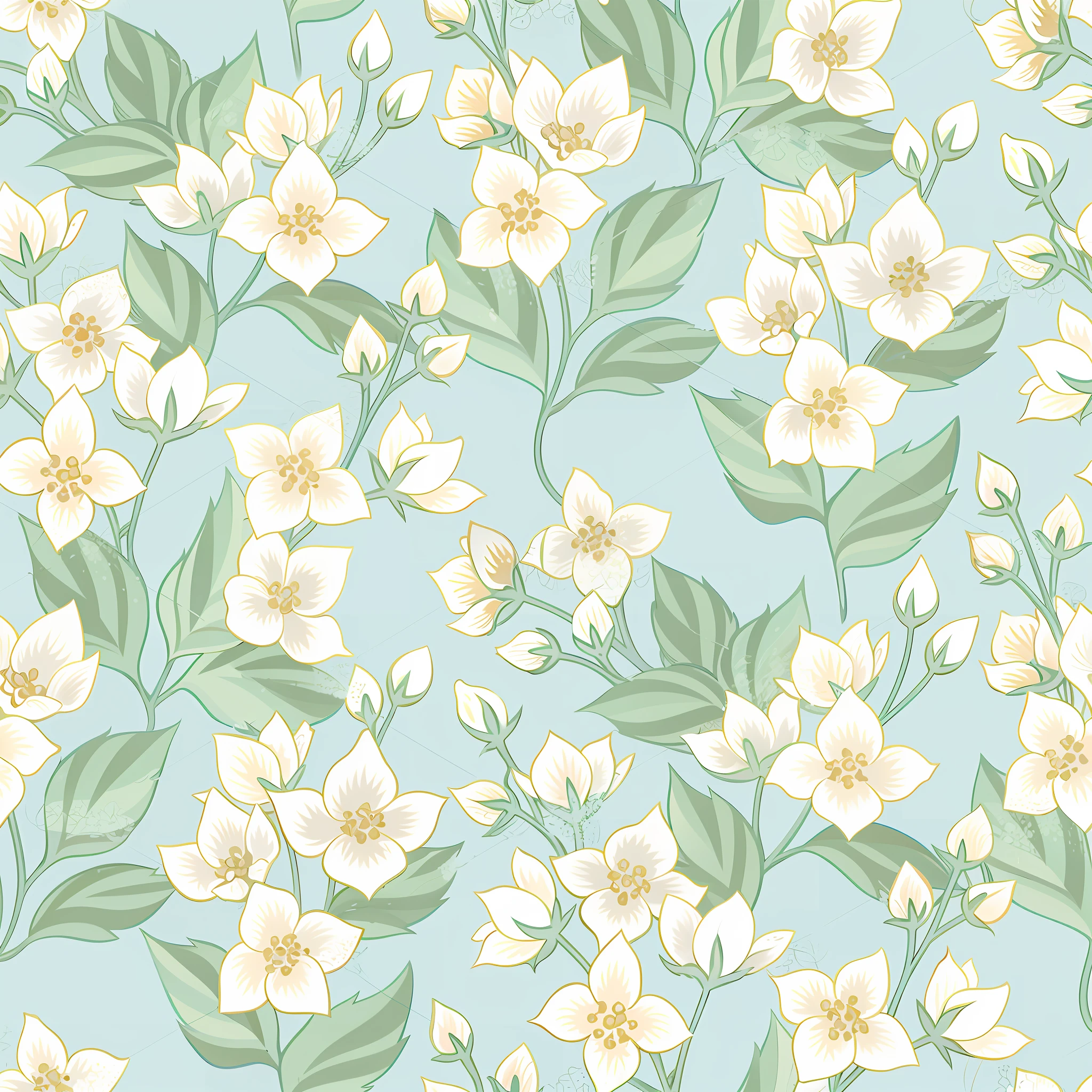 seamless floral pattern with white flowers on blue background, flowery wallpaper, background natural flower, pastel flowery background, botanical background, floral pattern, flower background, floral background, seamless pattern design, dreamy floral background, high quality desktop wallpaper, light blue pastel background, desktop background, background artwork, floral wallpaper, 1024x1024, wallpaper design