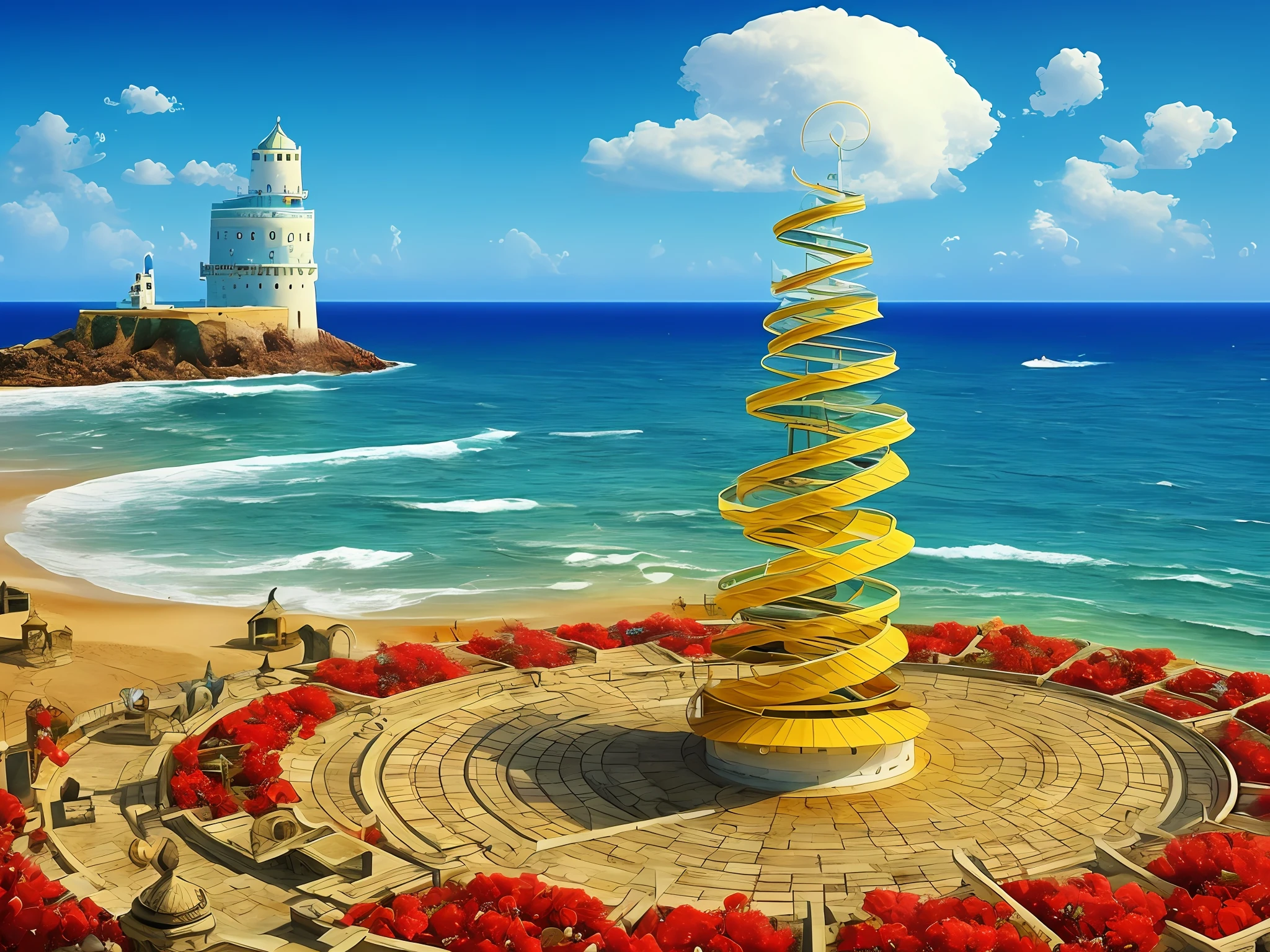 Sea, Sky, Spiral, Alchemy, Dali