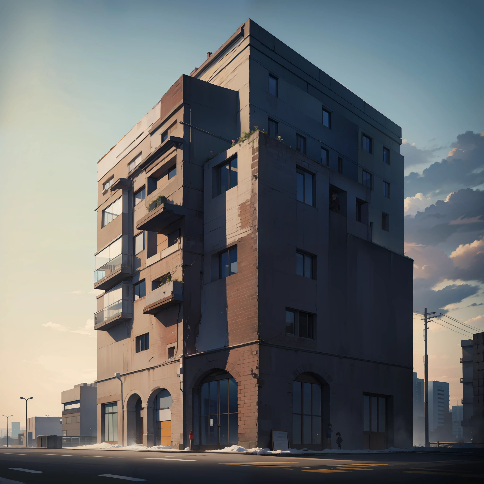 A building