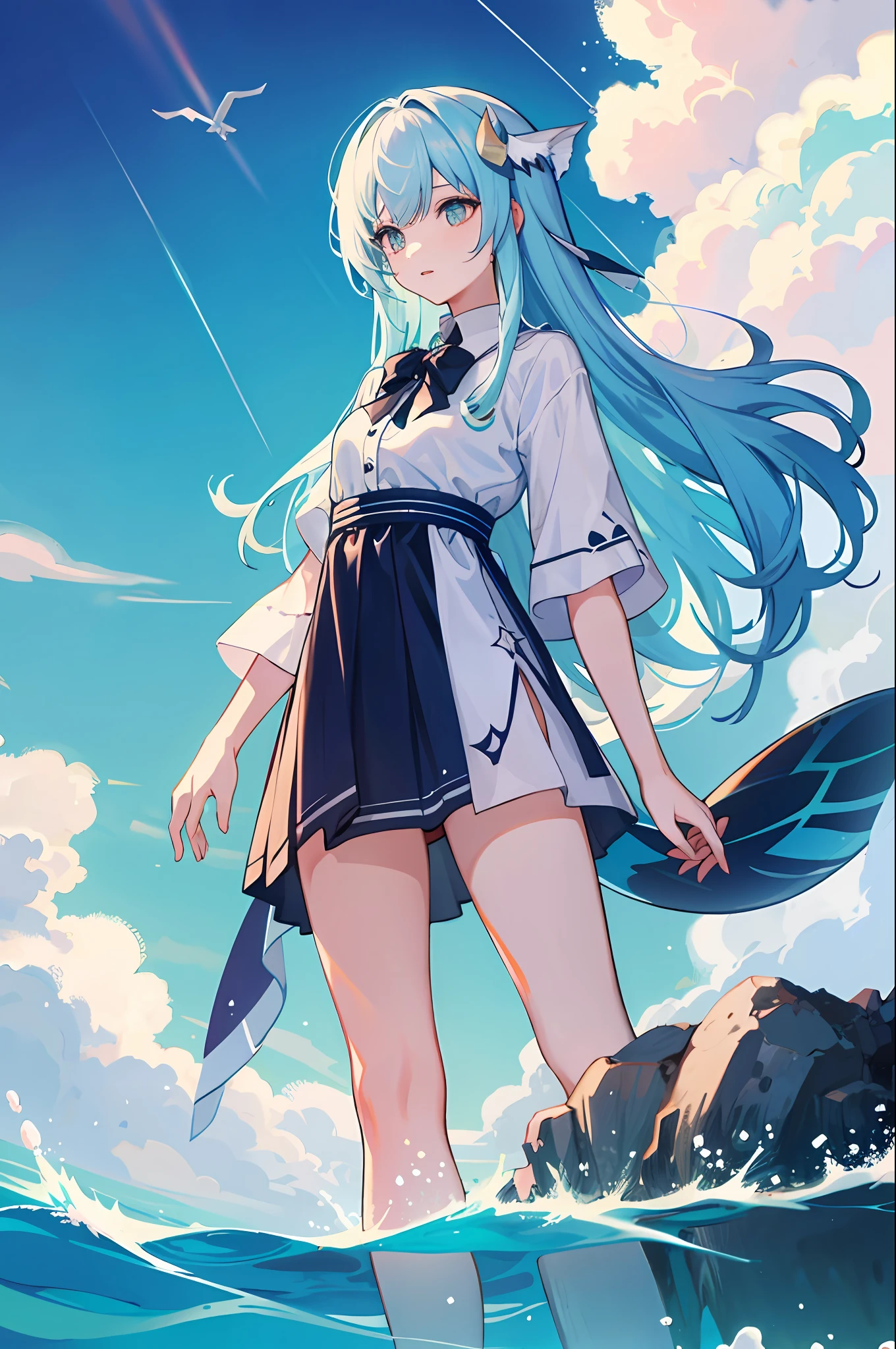 1girl,cetus,coda,ocean