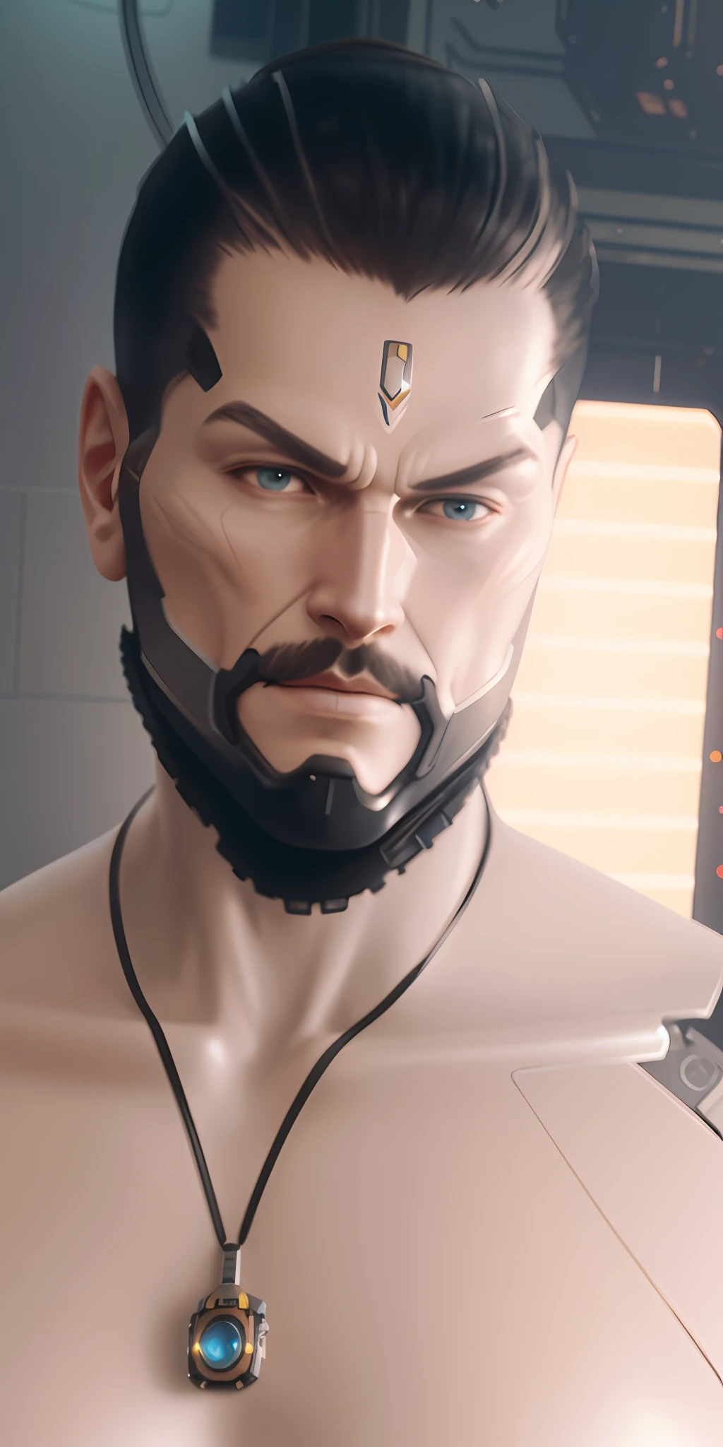 ultra detailed complex 3d rendering of a beautiful android man, cyborg, robotic parts, 150 mm, beautiful soft studio light, rim light, vibrant details, luxurious cyberpunk, lace, hyper-realistic, anatomical, facial muscles, electrical cables, microchip, elegant, beautiful background, octane rendering, HR Giger style, 8k, best quality, masterpiece, illustration, extremely delicate and beautiful, extremely detailed, CG, unit, wallpaper, (realistic, photorealistic: 1.37), amazing, finely detailed, masterpiece, best quality, official art, 8k unit wallpaper CG extremely detailed, absurd, incredibly absurd, robot, portrait