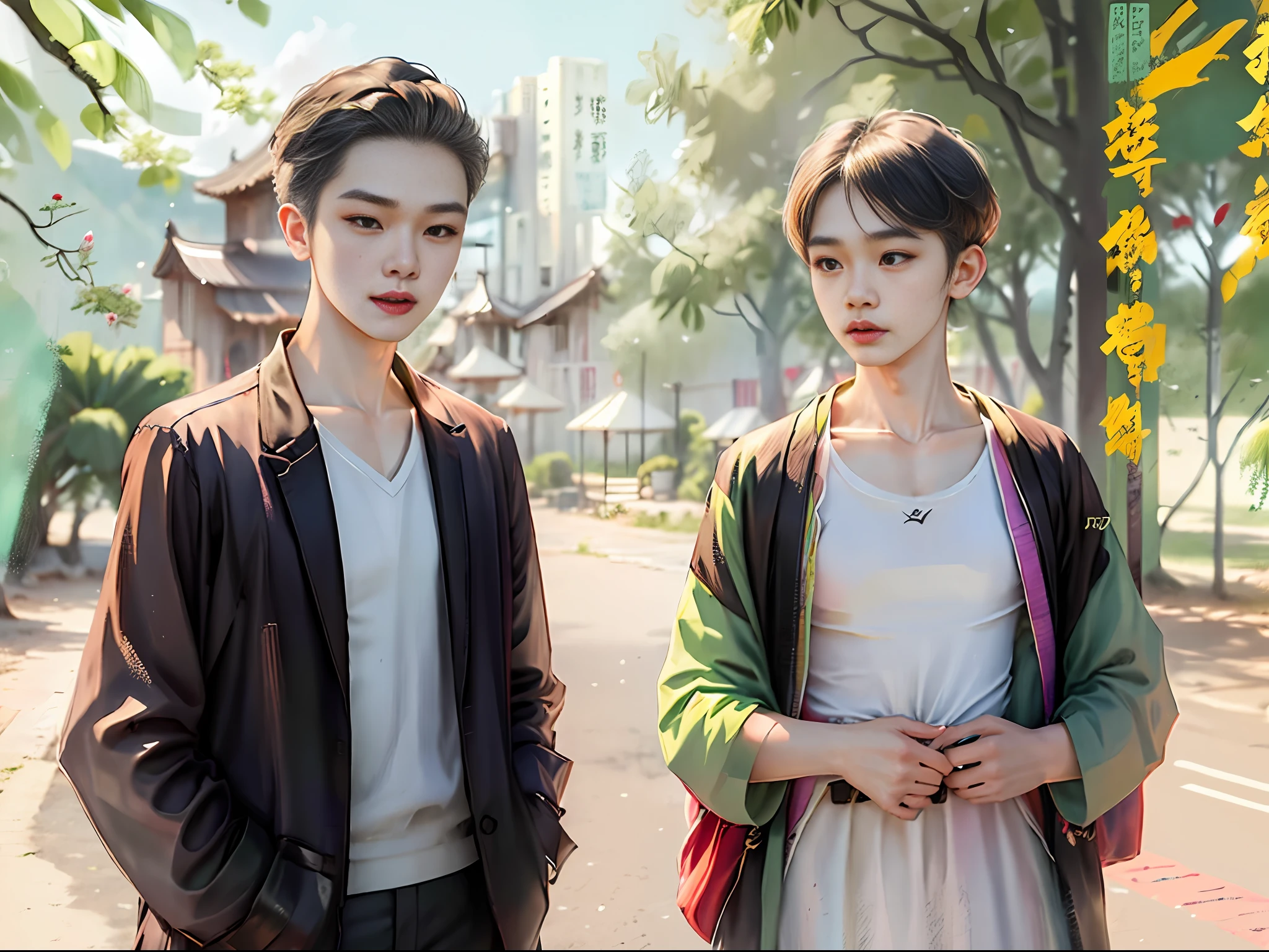 Zhang Baichuan's family conditions are not good, there is not much money, but I know that he loves me very much, he has 100 yuan can give me 99 yuan.