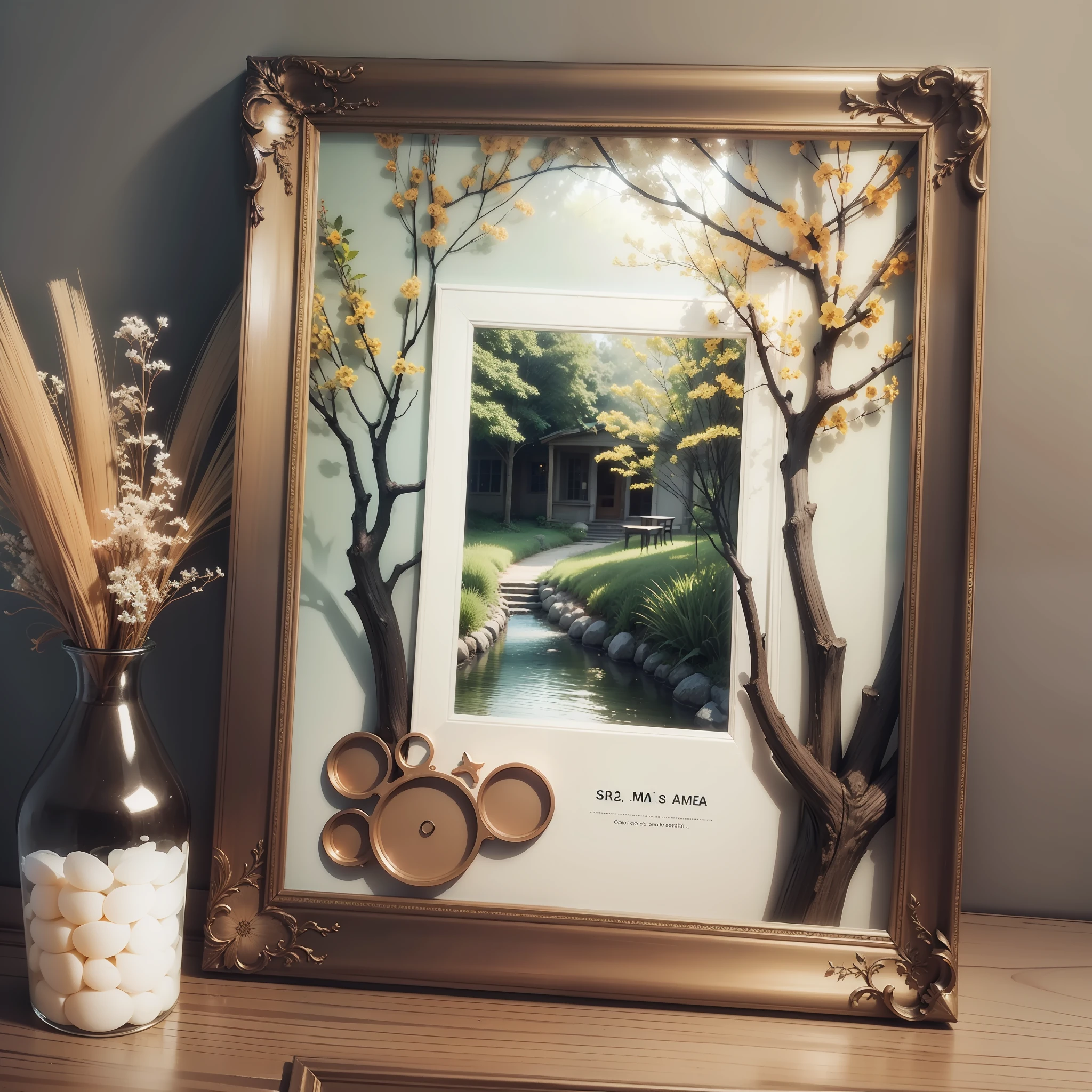 Create for min a picture idea for a frame --auto --s2