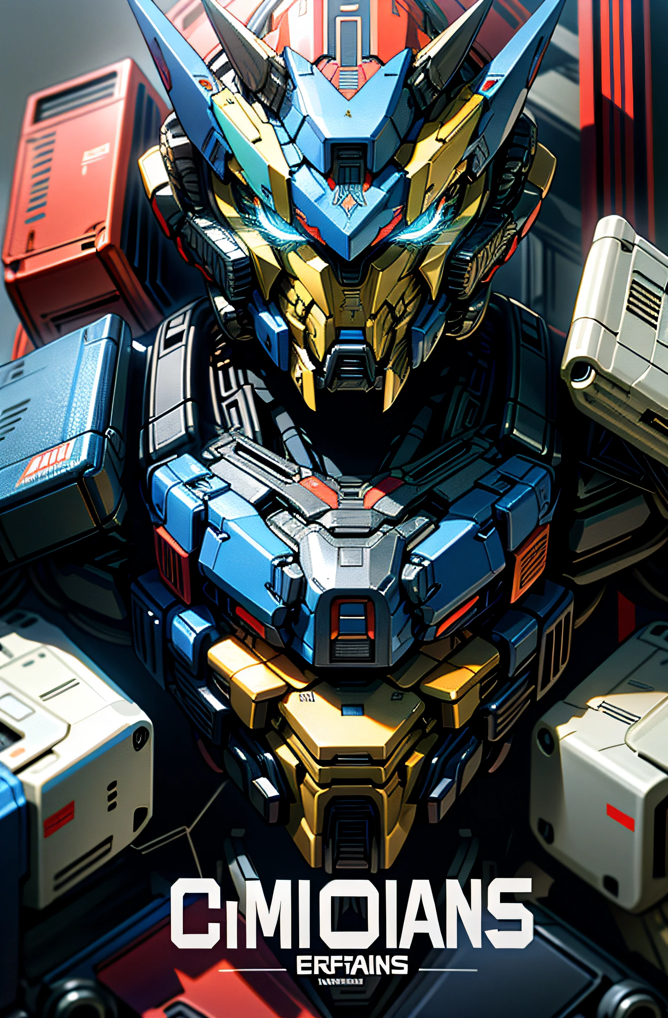 Optimus Prime, Cybertron, Autobots, Robots, Real, Complex Sci-Fi Alien Background, Cybertron Autobots' logo, Hyperreal, Optimus Prime,