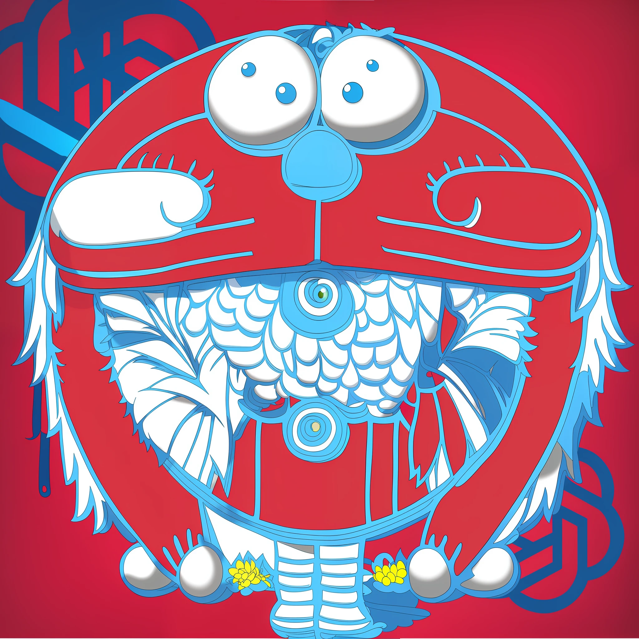 (without background)), doraemon, High Detail, Ultra Detail, UHD, Masterpiece, 8K, High Quality, Best Quality
