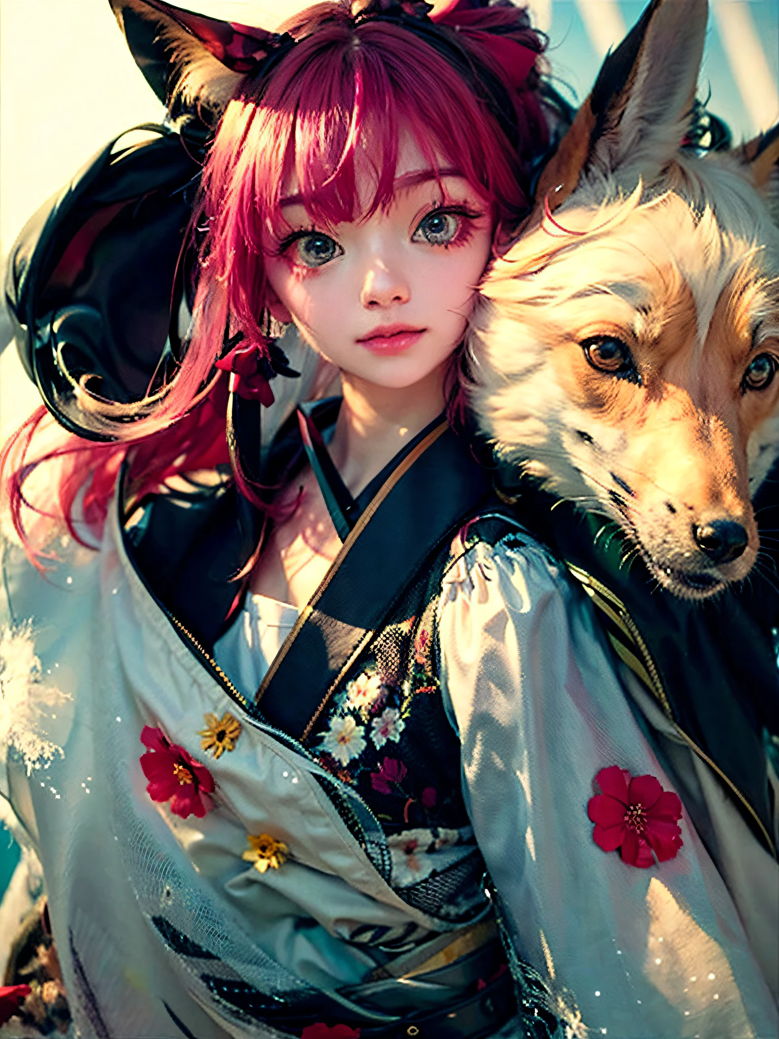(Masterpiece, best quality: 1.2), solo, 1 girl,