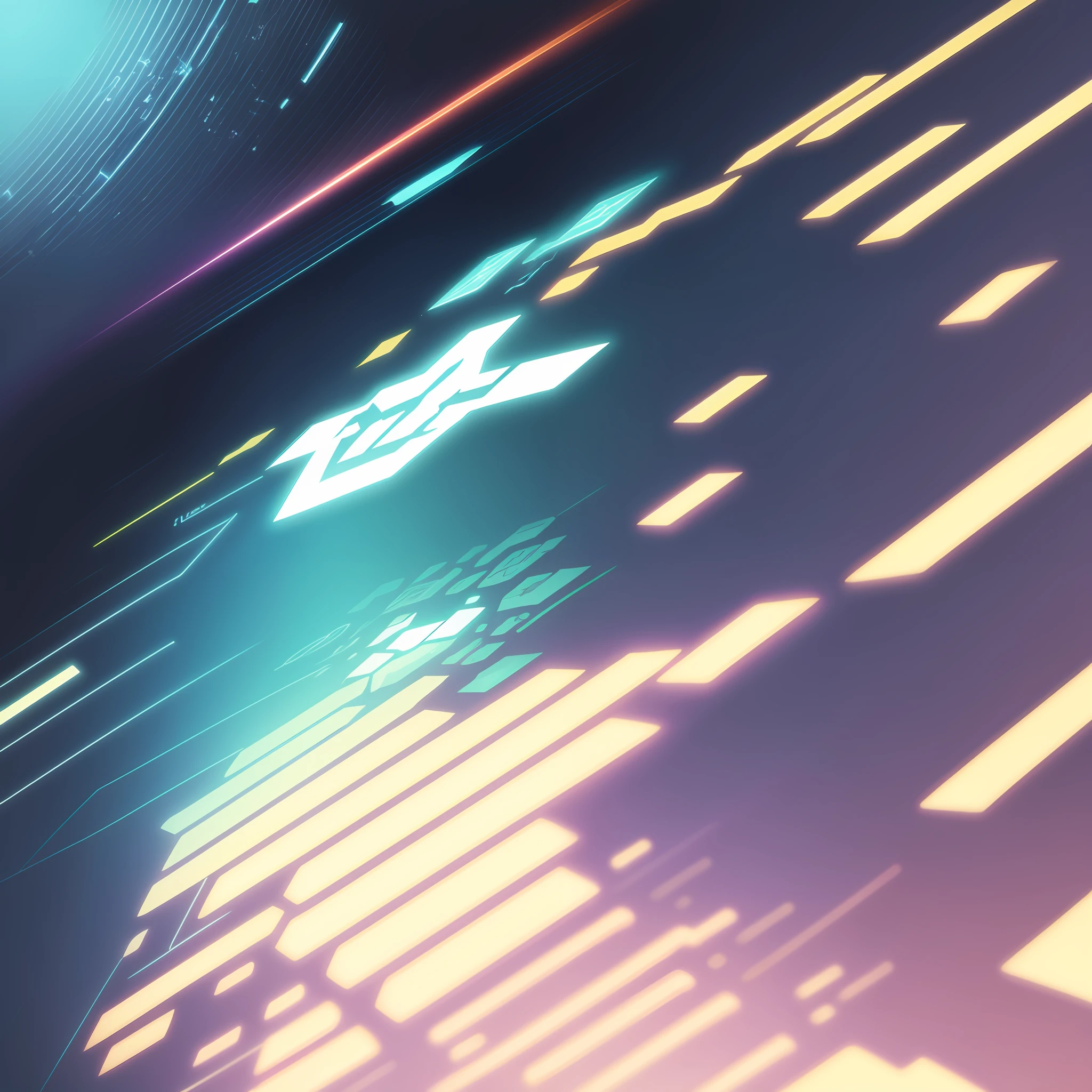 Vector, technology, background, light and soft colors --auto --s2