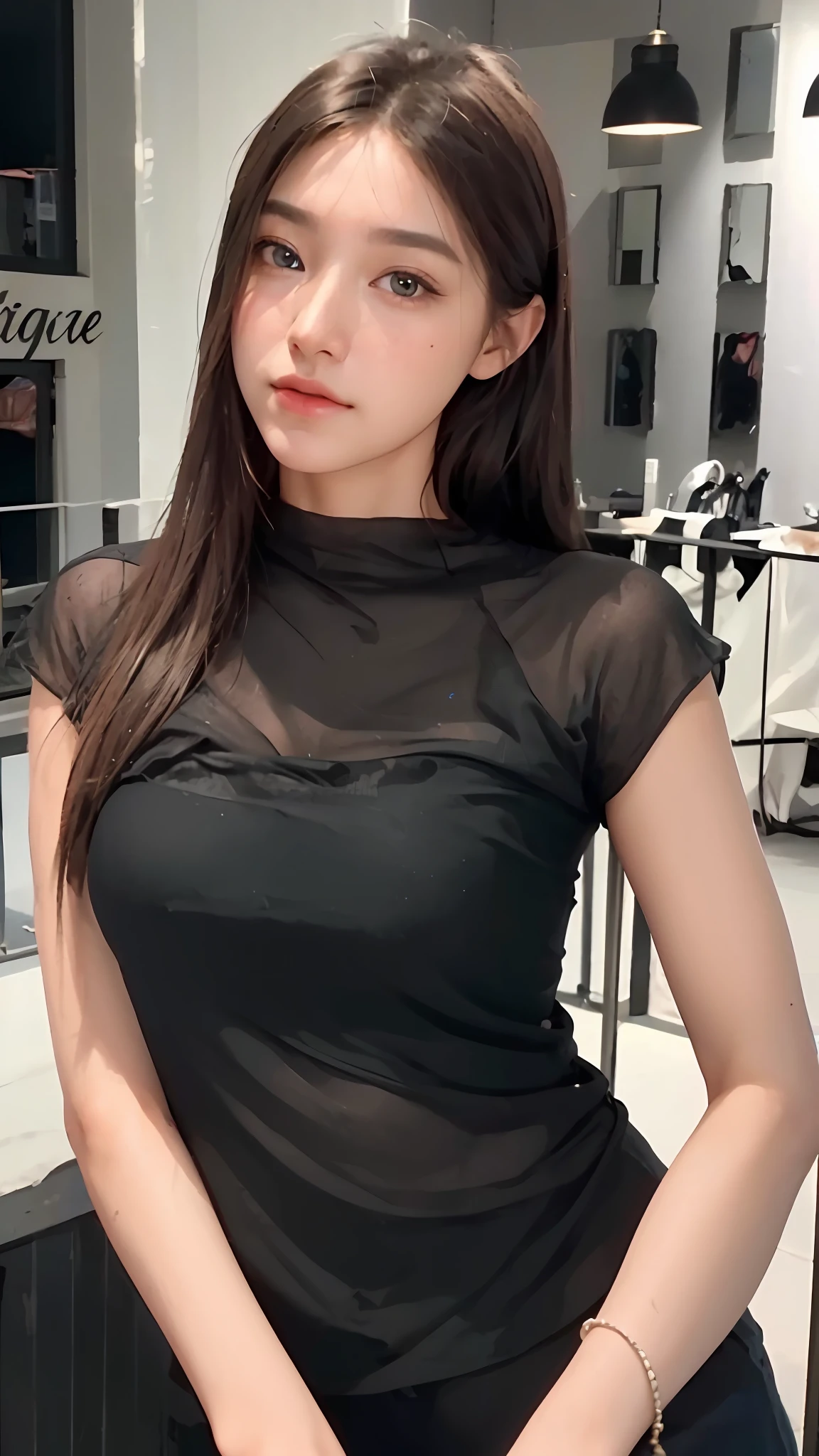(RAW photo, best quality), (realistic, photo-realistic:1.3),best quality,highly detailed,masterpiece,ultra-detailed,illustration,1girl,upper_body,dynamic angle,world masterpiece theater,messy_long_hair,best quality,extremely detailed CG unity 8k wallpaper,ink,Amazing,cinematic lighting,lens_flare, dunhuang_style