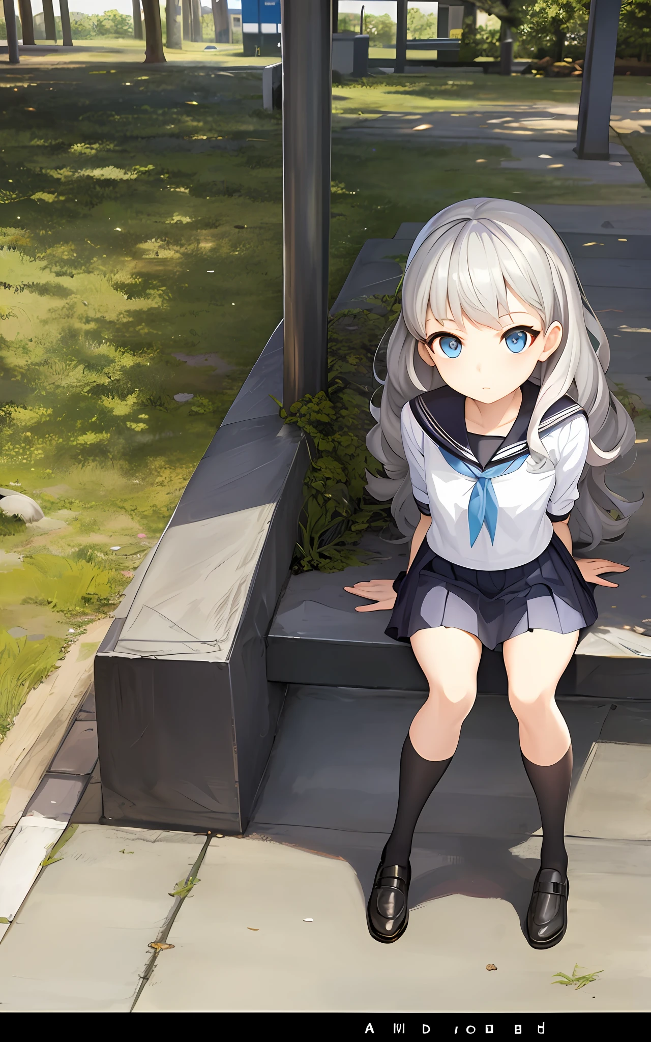 girl, solo, skirt takushi, bink panties, plain clothes (casual, summer clothes), sheer bra, silver hair, blue eyes, wavy hair, microskirt, college student, anime girl in uniform sitting on floor with skirt open, surreal schoolgirl, surreal schoolgirl, beautiful anime girl squatting, anime girl squatting, realistic schoolgirl, Small curvaceous loli, fine details. Girls Frontline, (SFW) from Safe, Seductive Anime Girls, Cute Schoolgirls, Girls Frontlines to Work